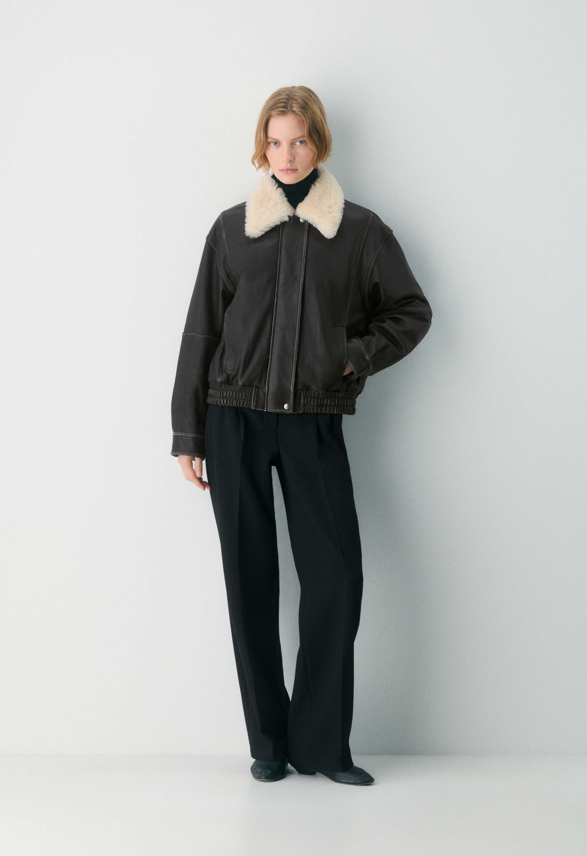 Elliott Aviator Jacket | Aritzia CA