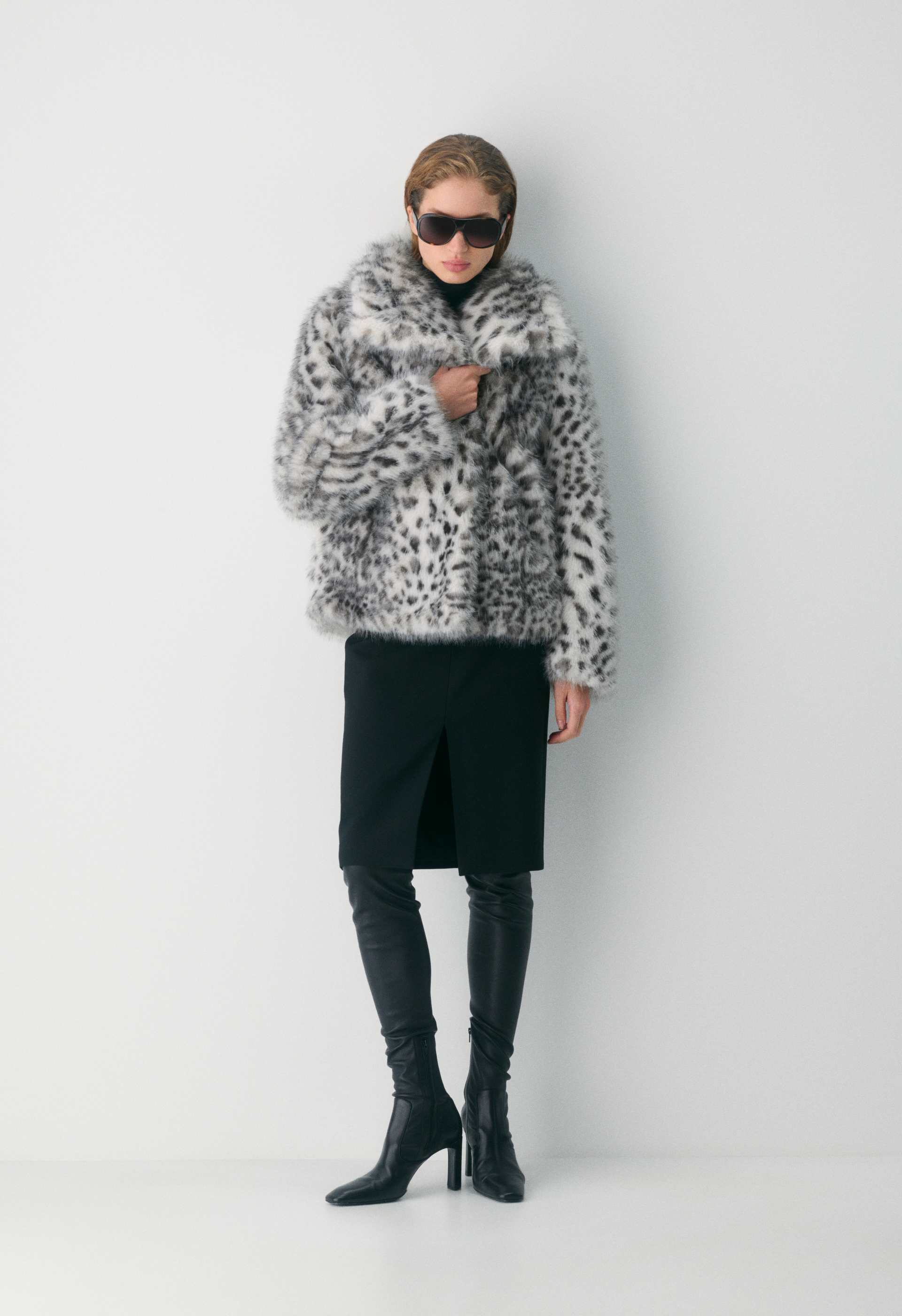 St. Moritz Coat - Alpine Faux Fur | Aritzia CA