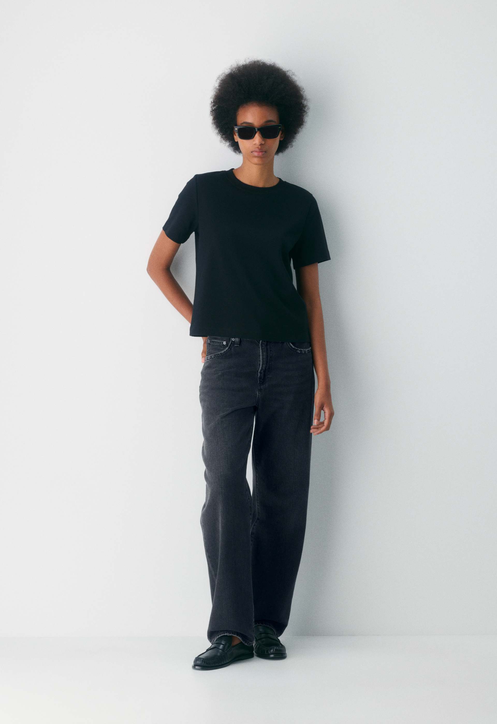 Denim Forum The '90s Marlo Hi-rise Baggy Jean