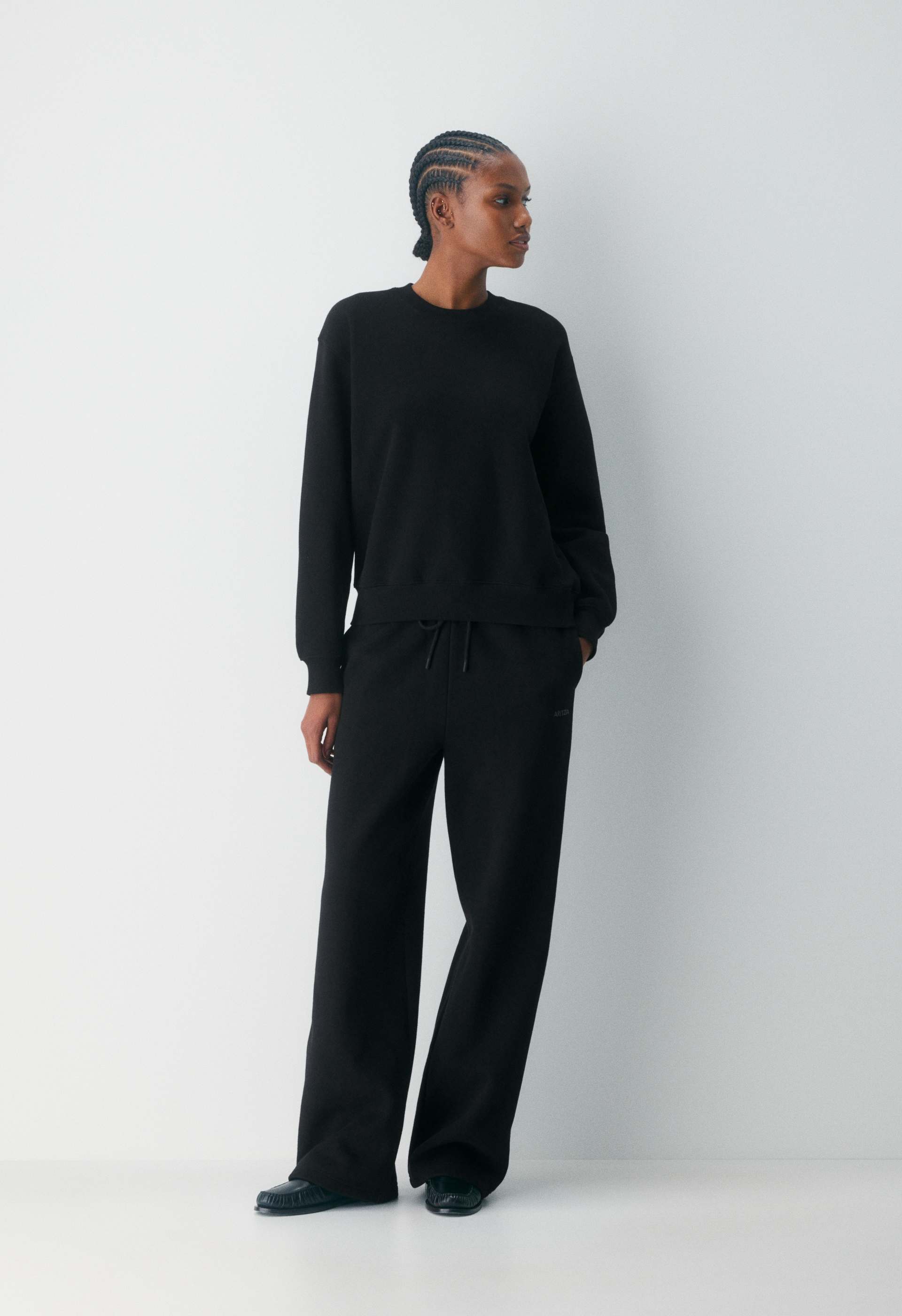 Cozy Sweatfleece Boyfriend Wide Sweatpant
