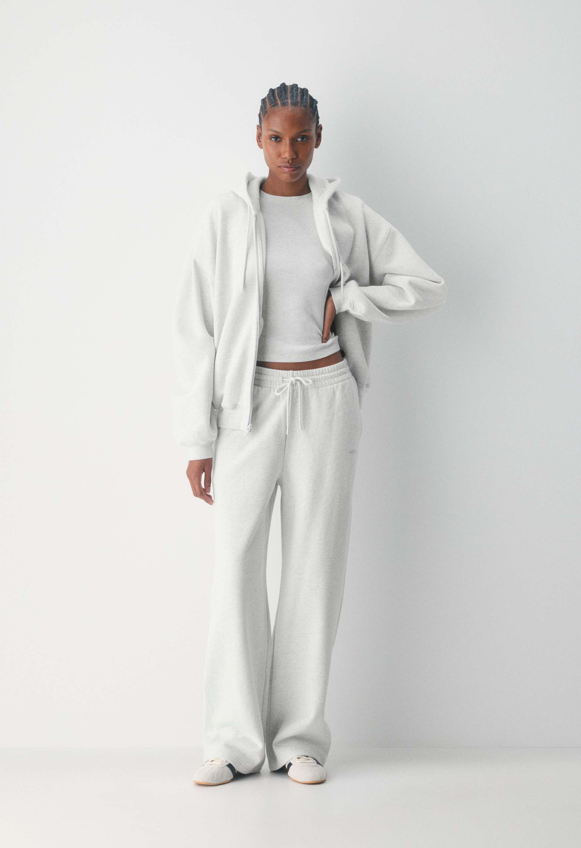 Cozy Sweatfleece Boyfriend Wide Sweatpant