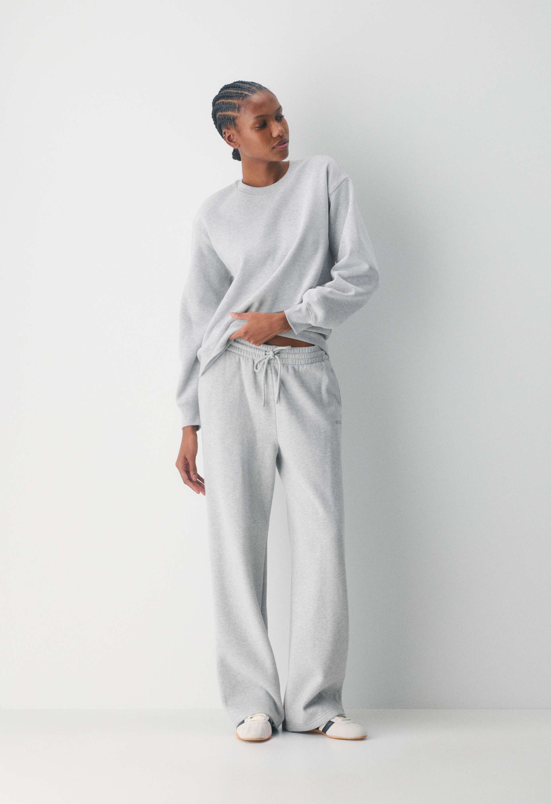 Cozy Sweatfleece Boyfriend Wide Sweatpant