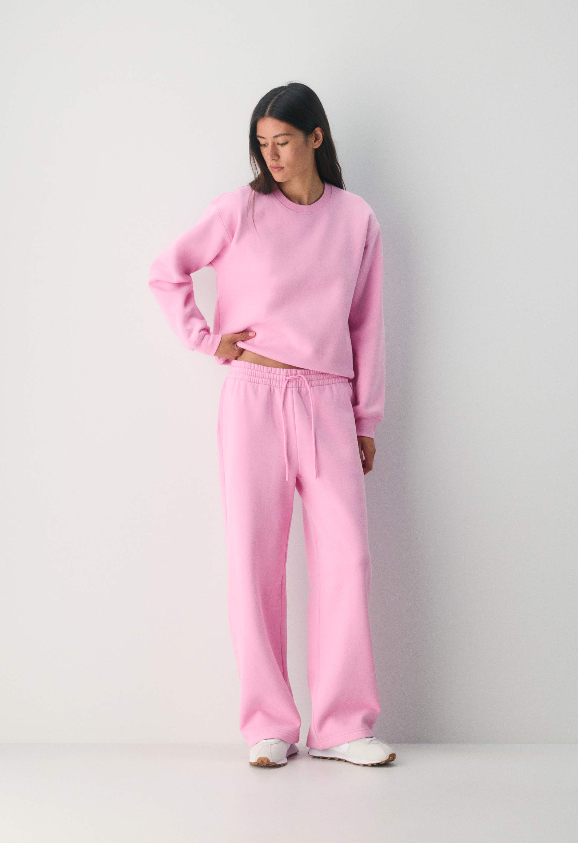 Cozy Sweatfleece Boyfriend Wide Sweatpant