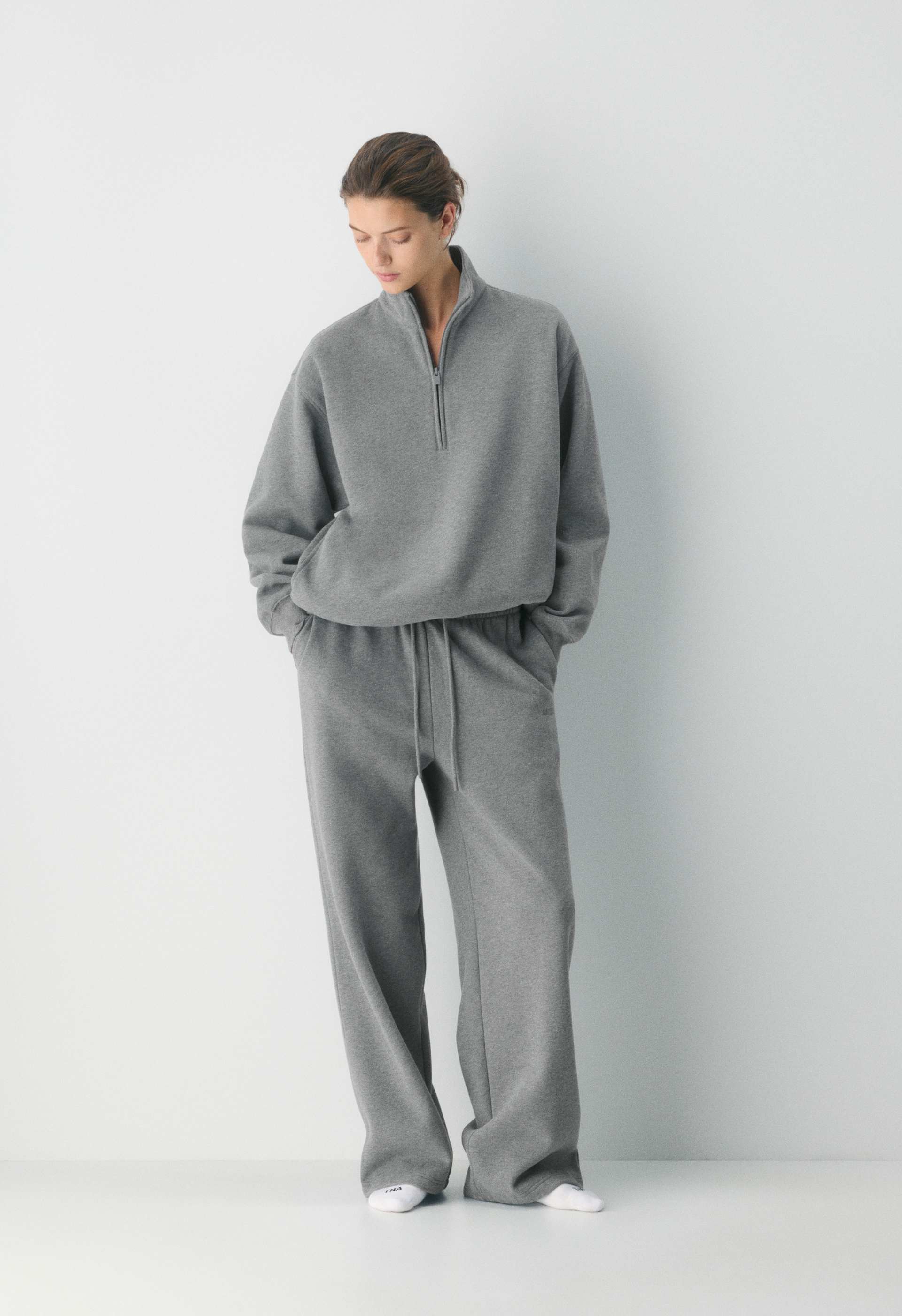 Cozy Sweatfleece Boyfriend Wide Sweatpant