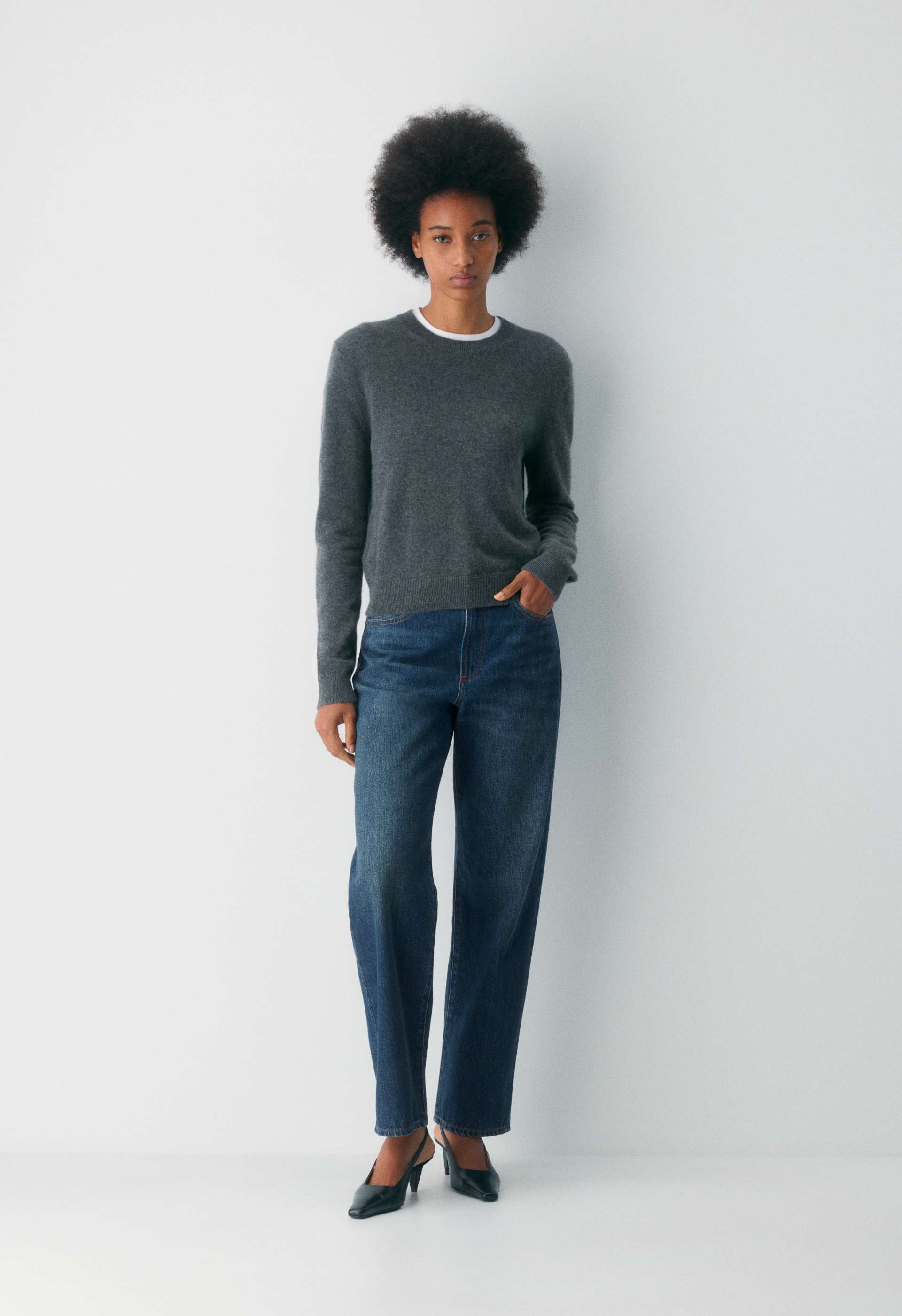 Denim Forum The '90s Marlo Hi-Rise Baggy Jean