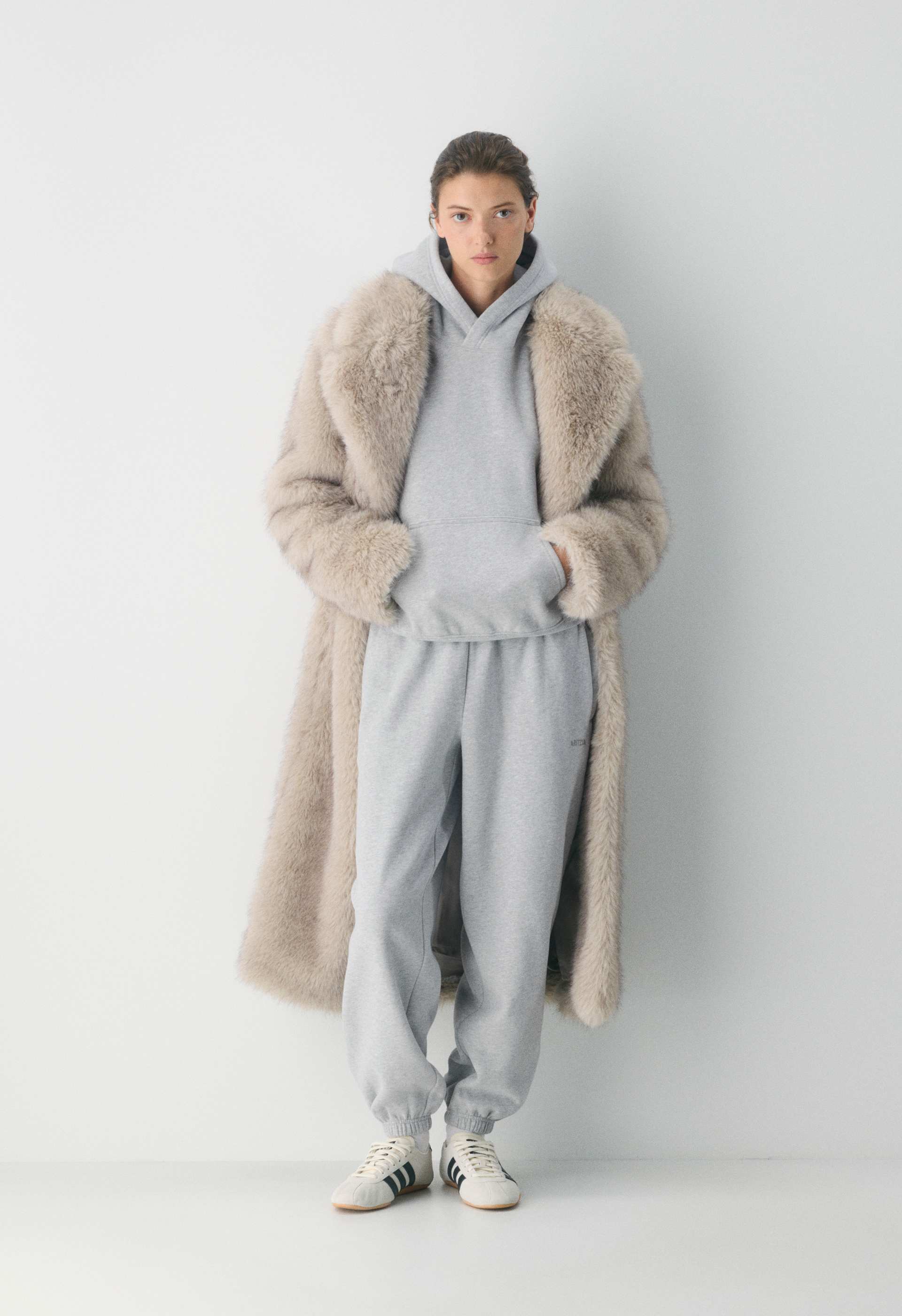 Cozy Sweatfleece Mega Baggy Zip Jogger