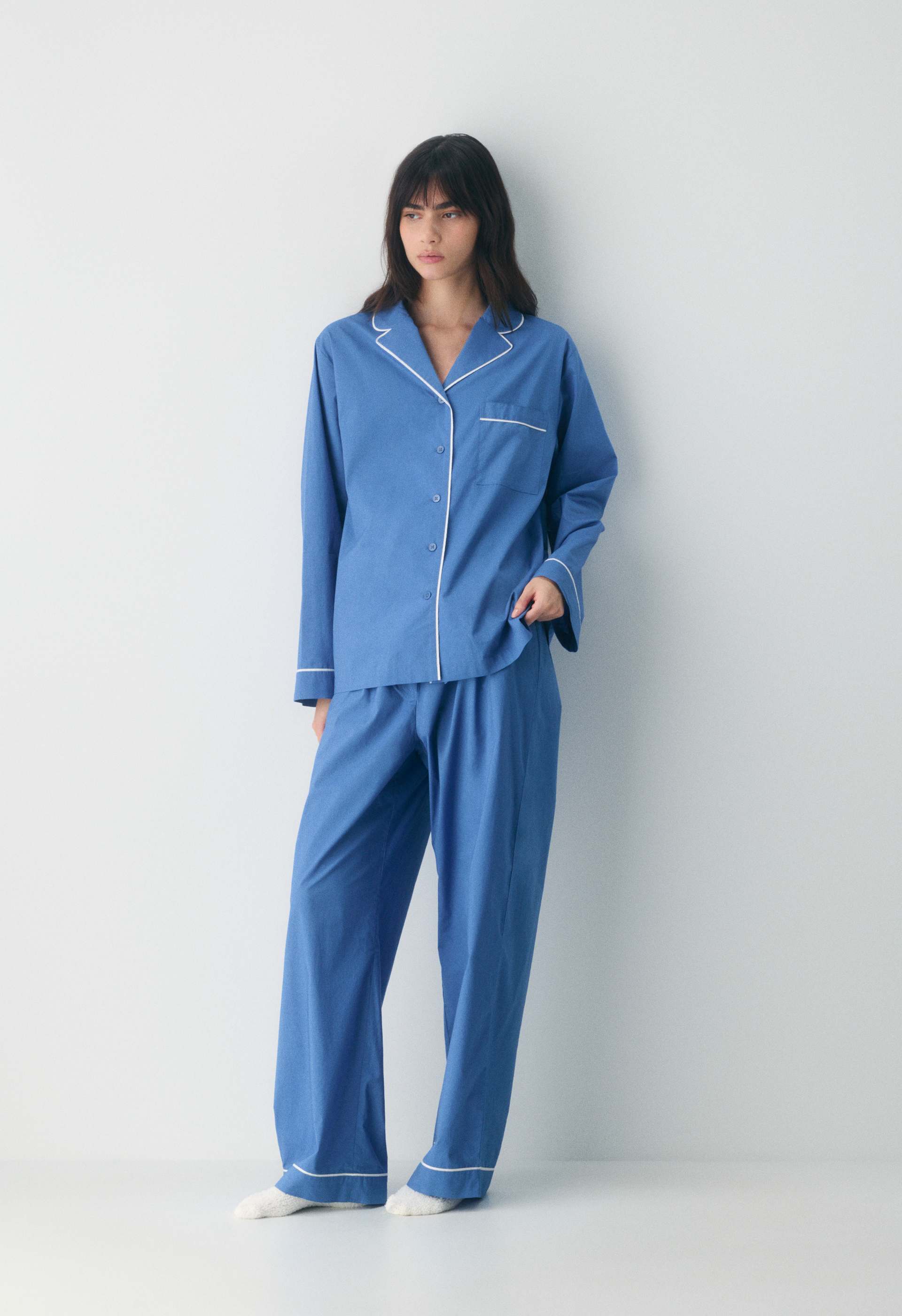 Laze Poplin Pajama Pant