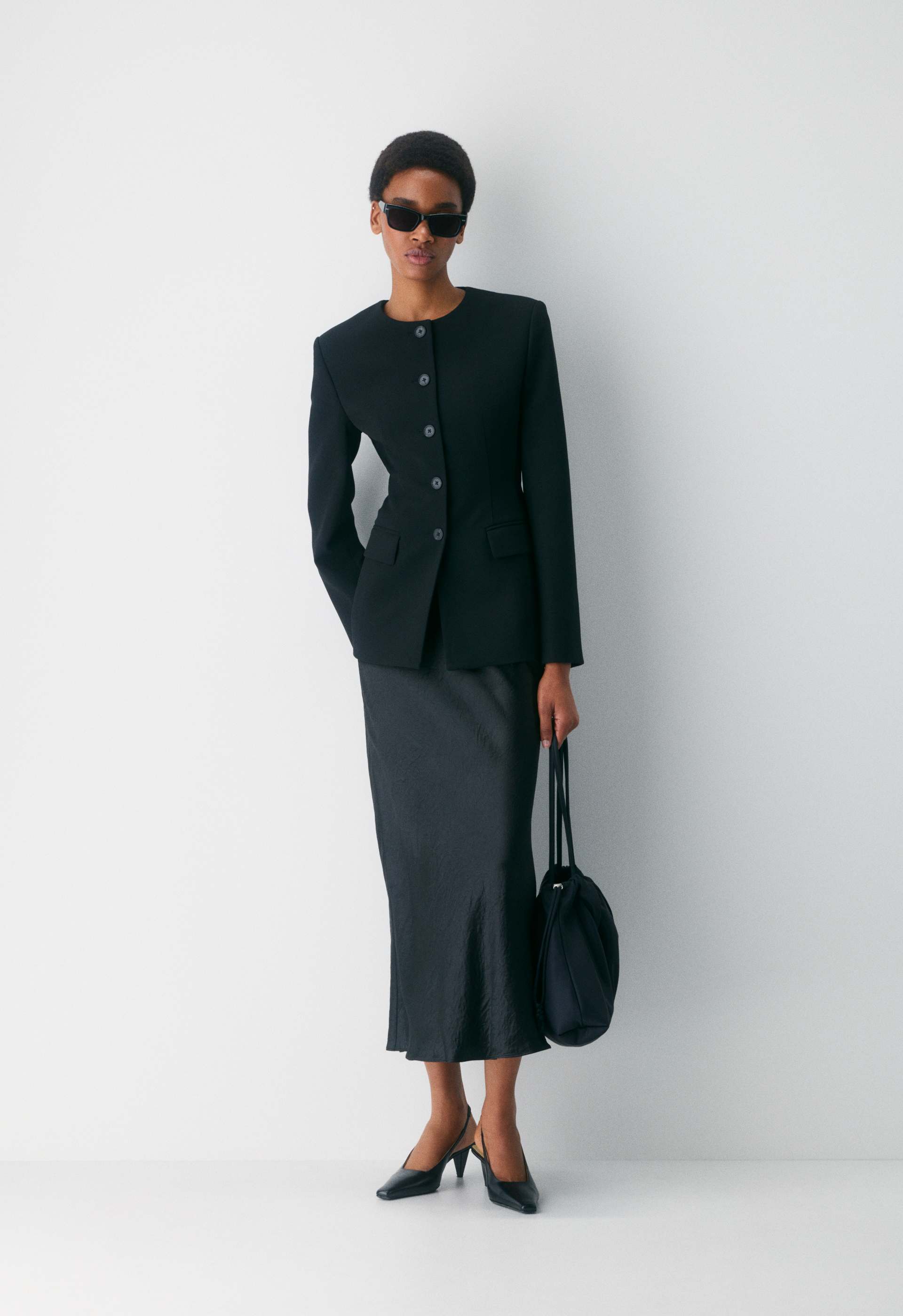 Slip Satin Maxi Skirt