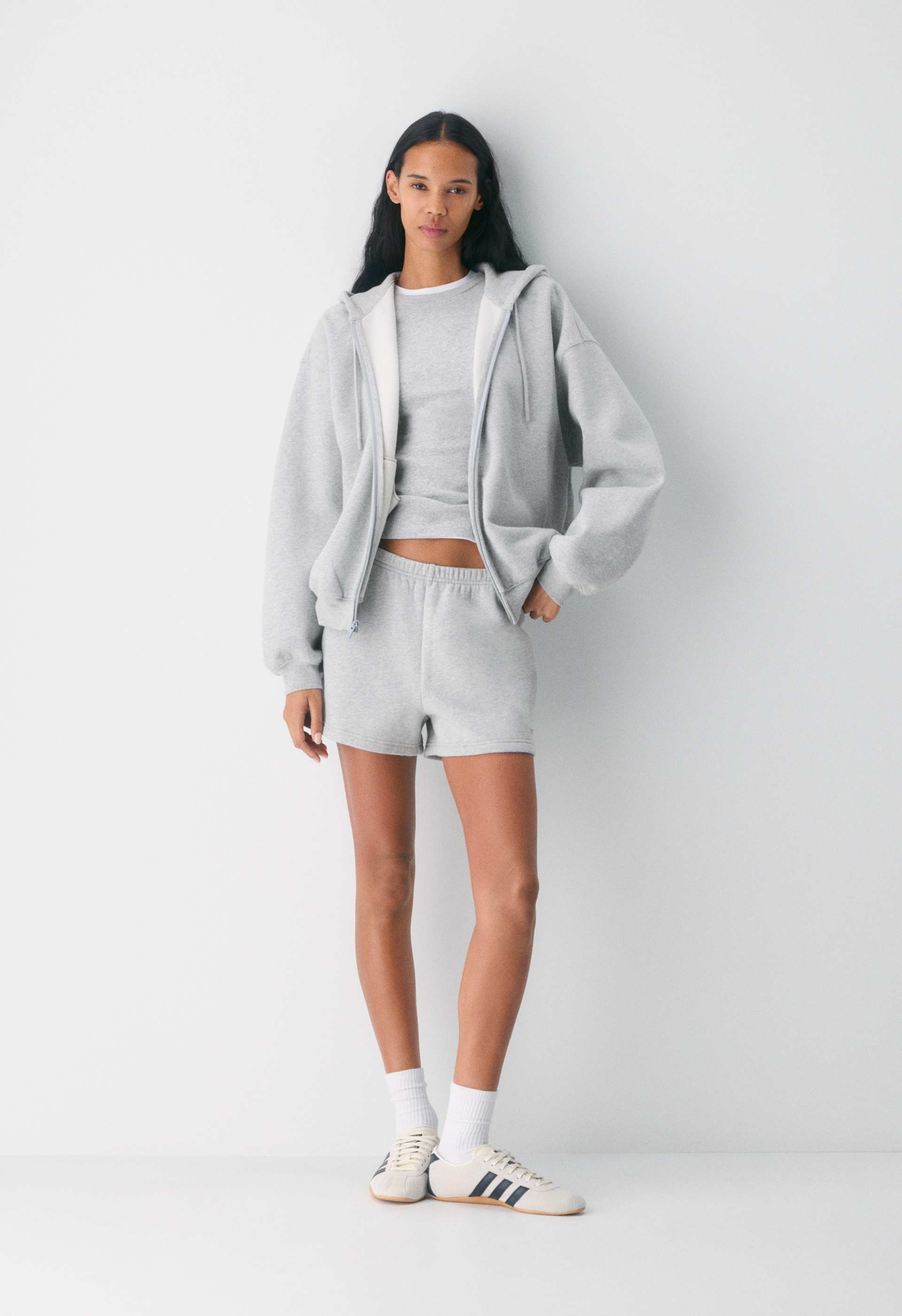 Cozy Sweatfleece Perfect Hi-rise Mini Short | Aritzia US