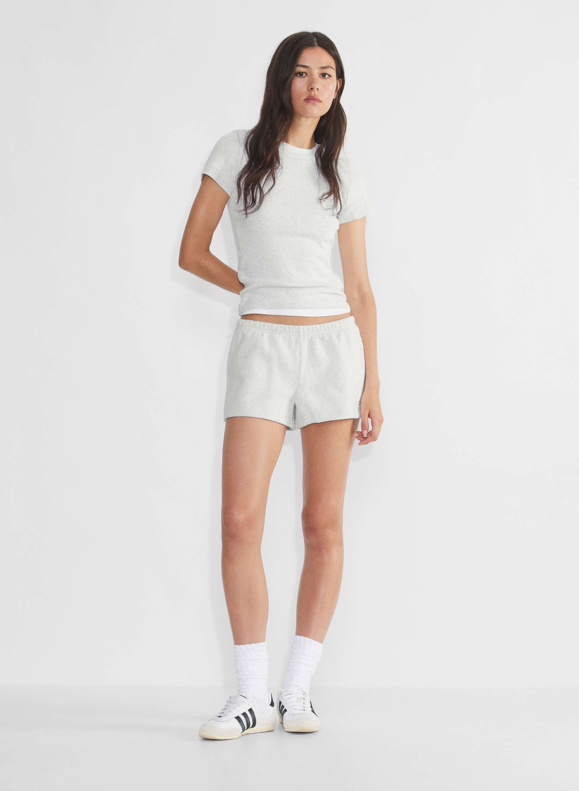 Cozy Sweatfleece Boyfriend Lo-Rise Mini Short