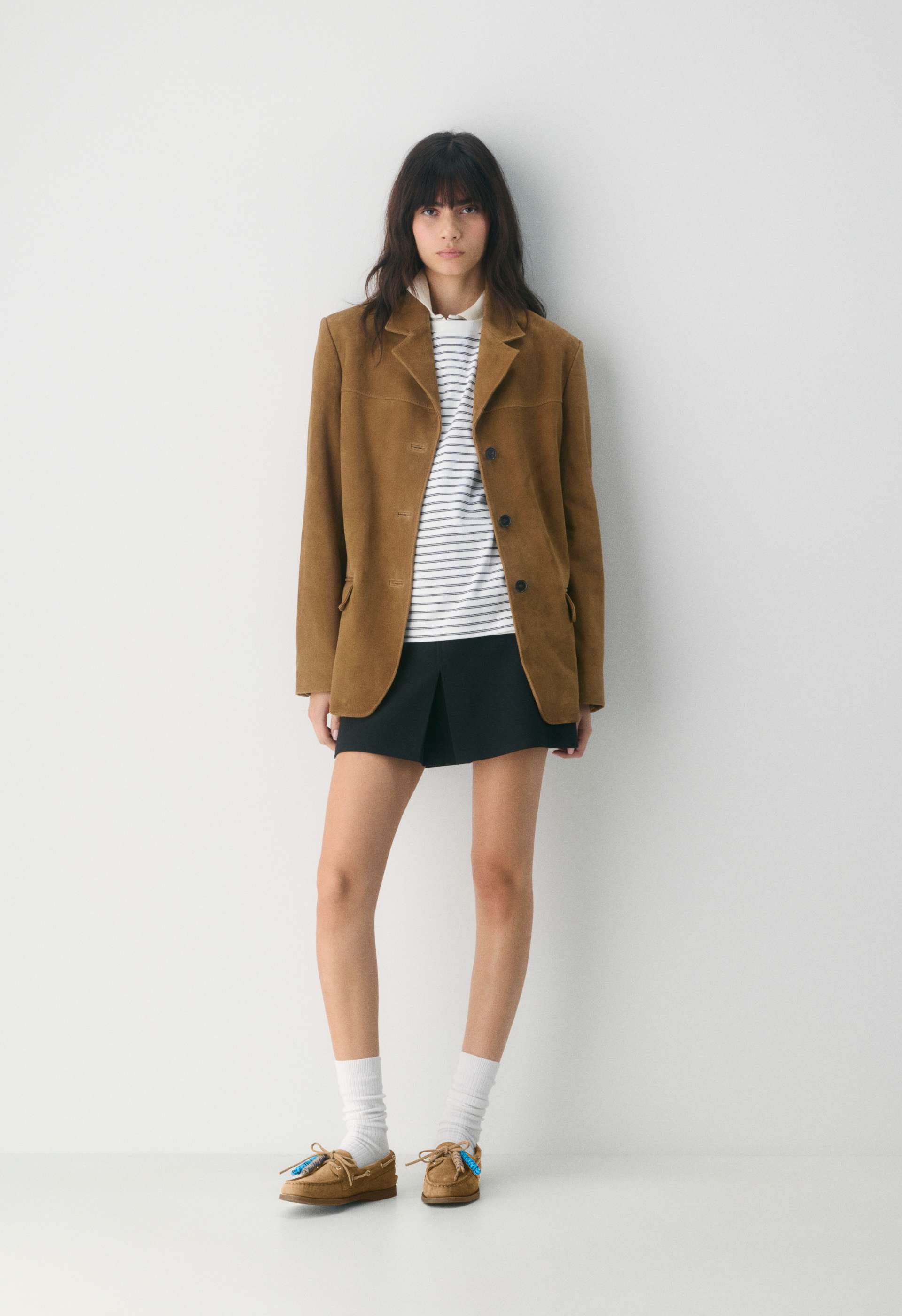 Sperry x Aritzia AO Boat Shoe - Nubuck Leather