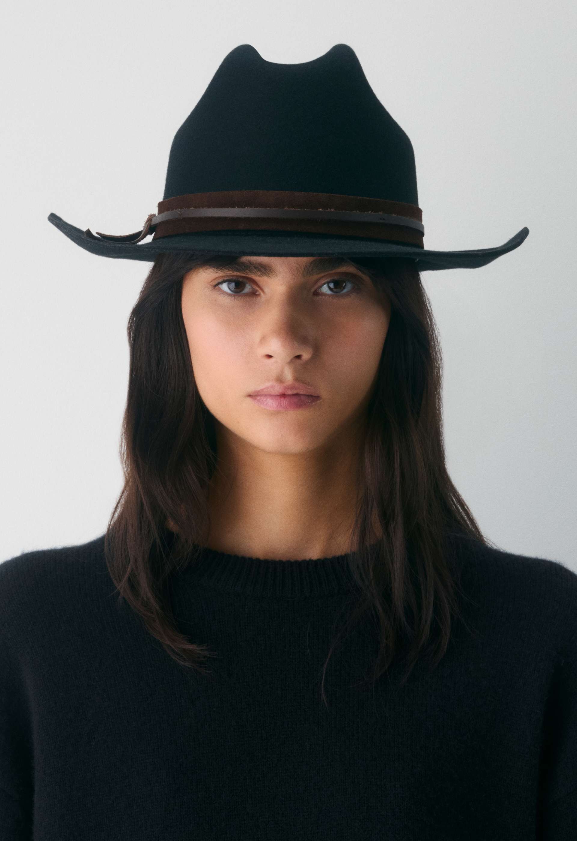 NWT Aritzia WILDWEST CATTLEMAN COWBOY HAT Journey Cattleman Cowboy Hat | Aritzia US main image 4