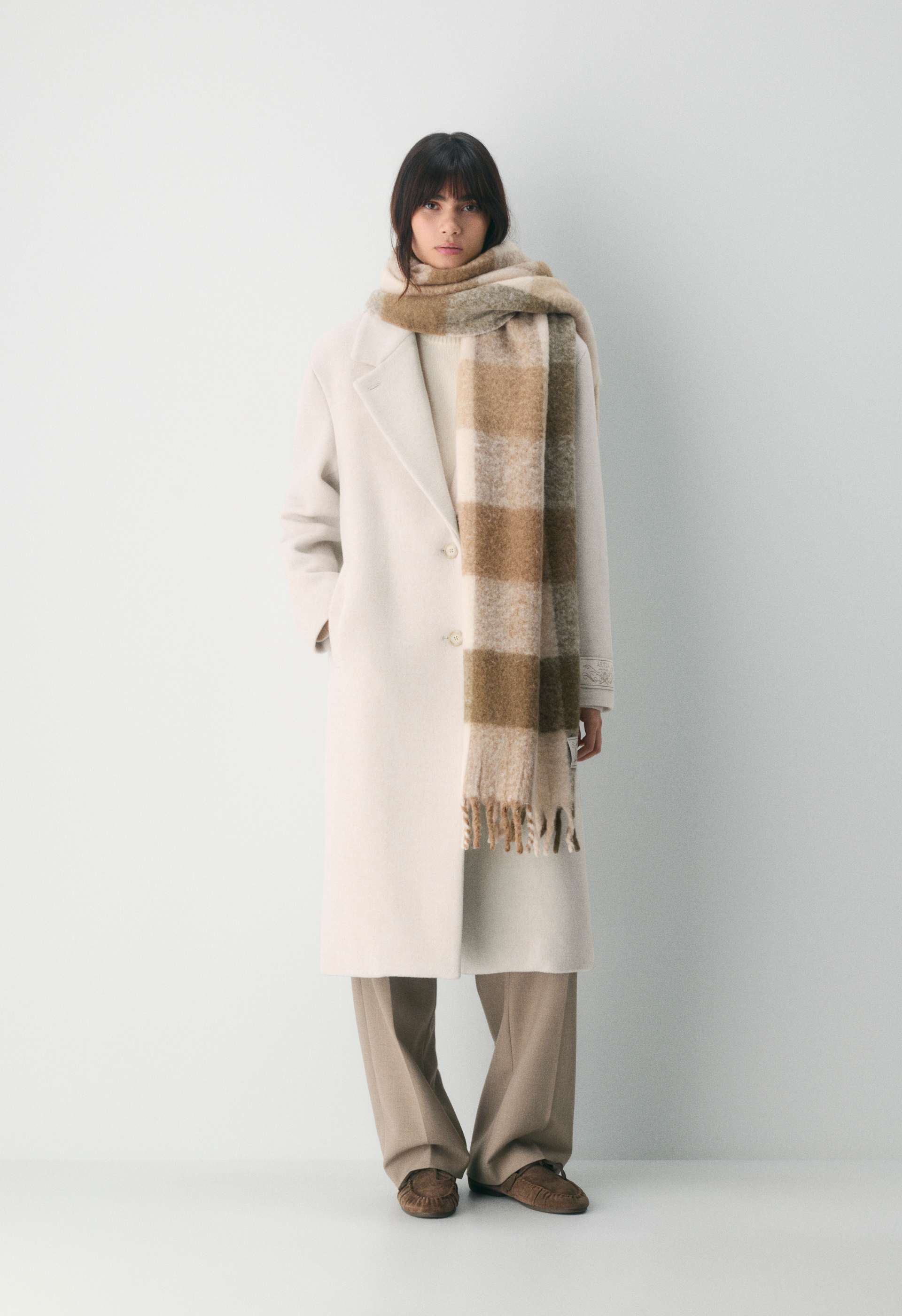 Twist Fringe Scarf
