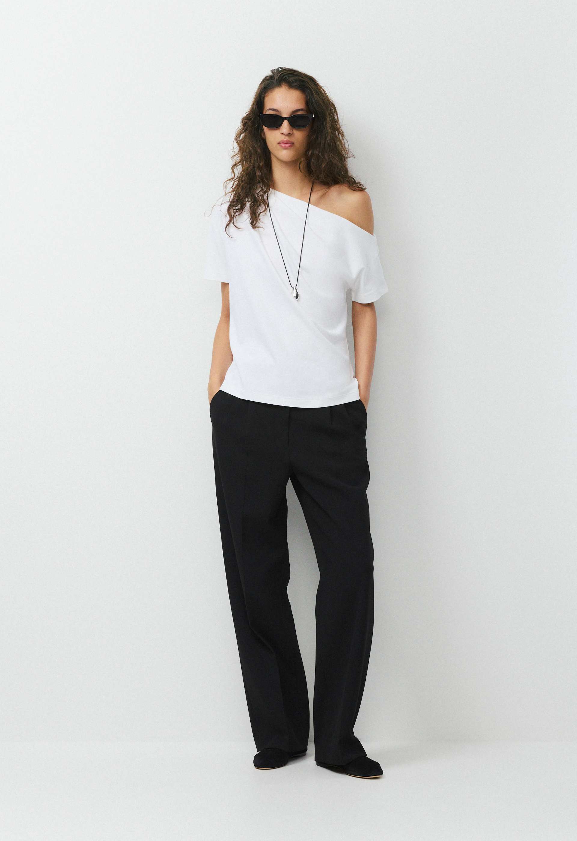 InterLock Cotton Script Top | Aritzia US