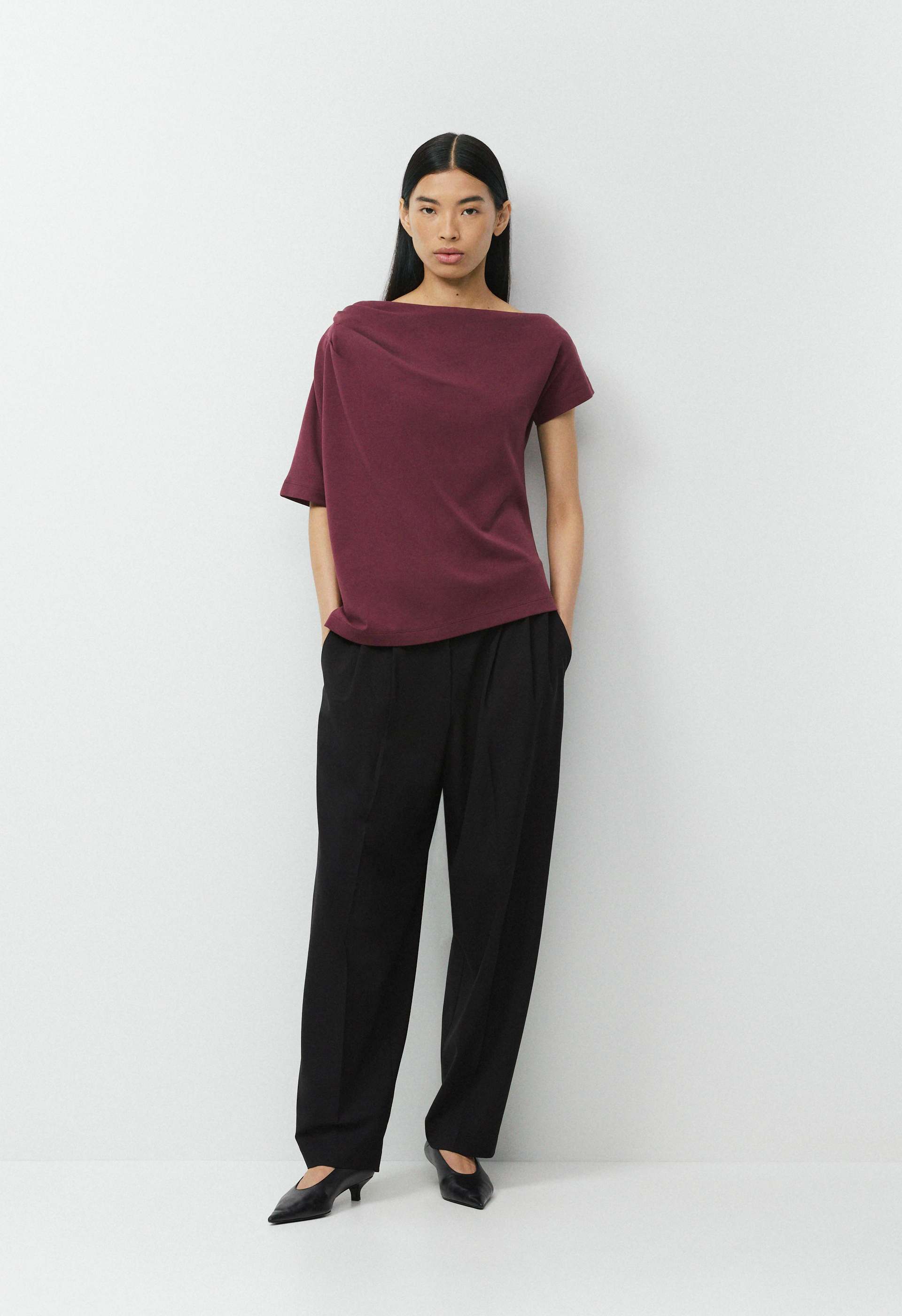 InterLock Cotton Script Top | Aritzia US