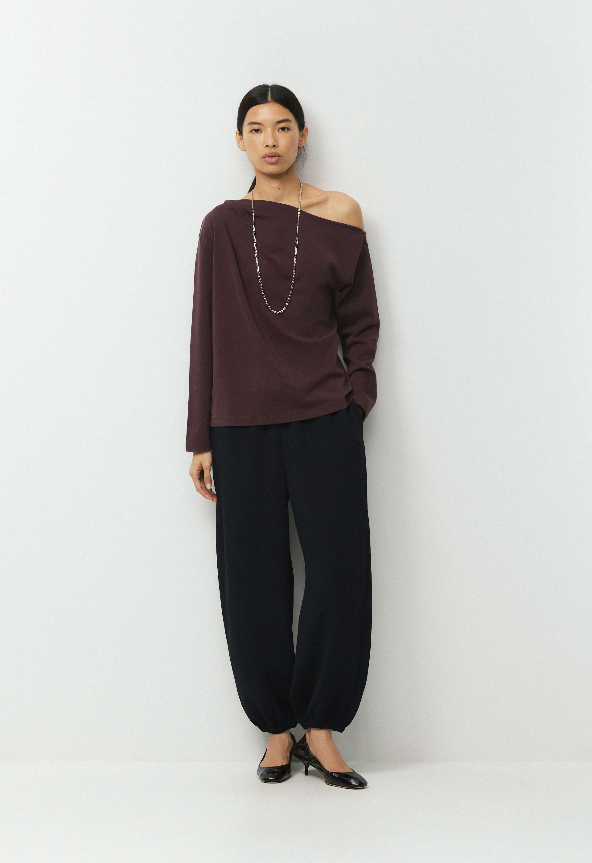 InterLock Cotton Script Longsleeve Top