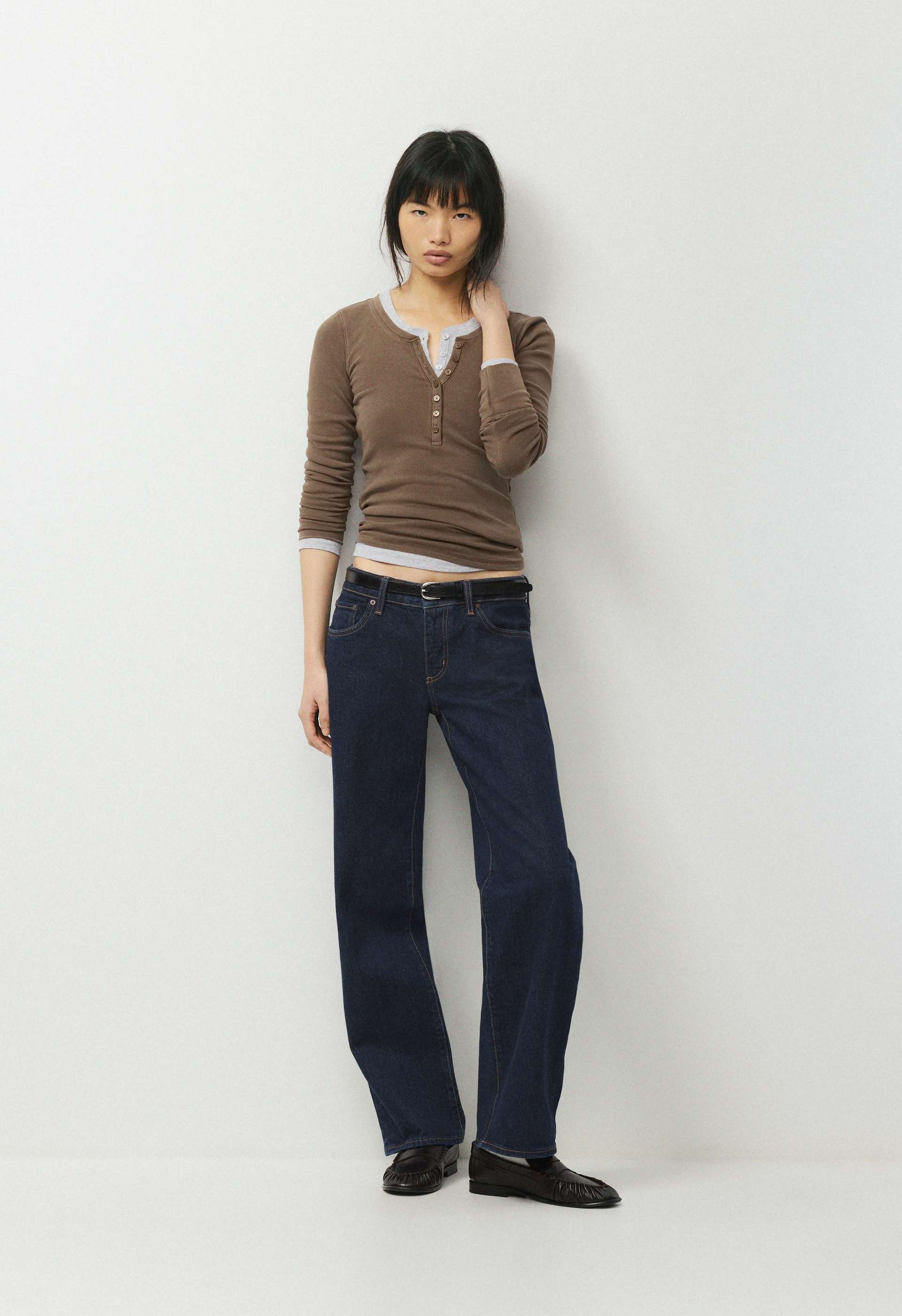 HOMESTRETCH™ RIB ROTATION HENLEY