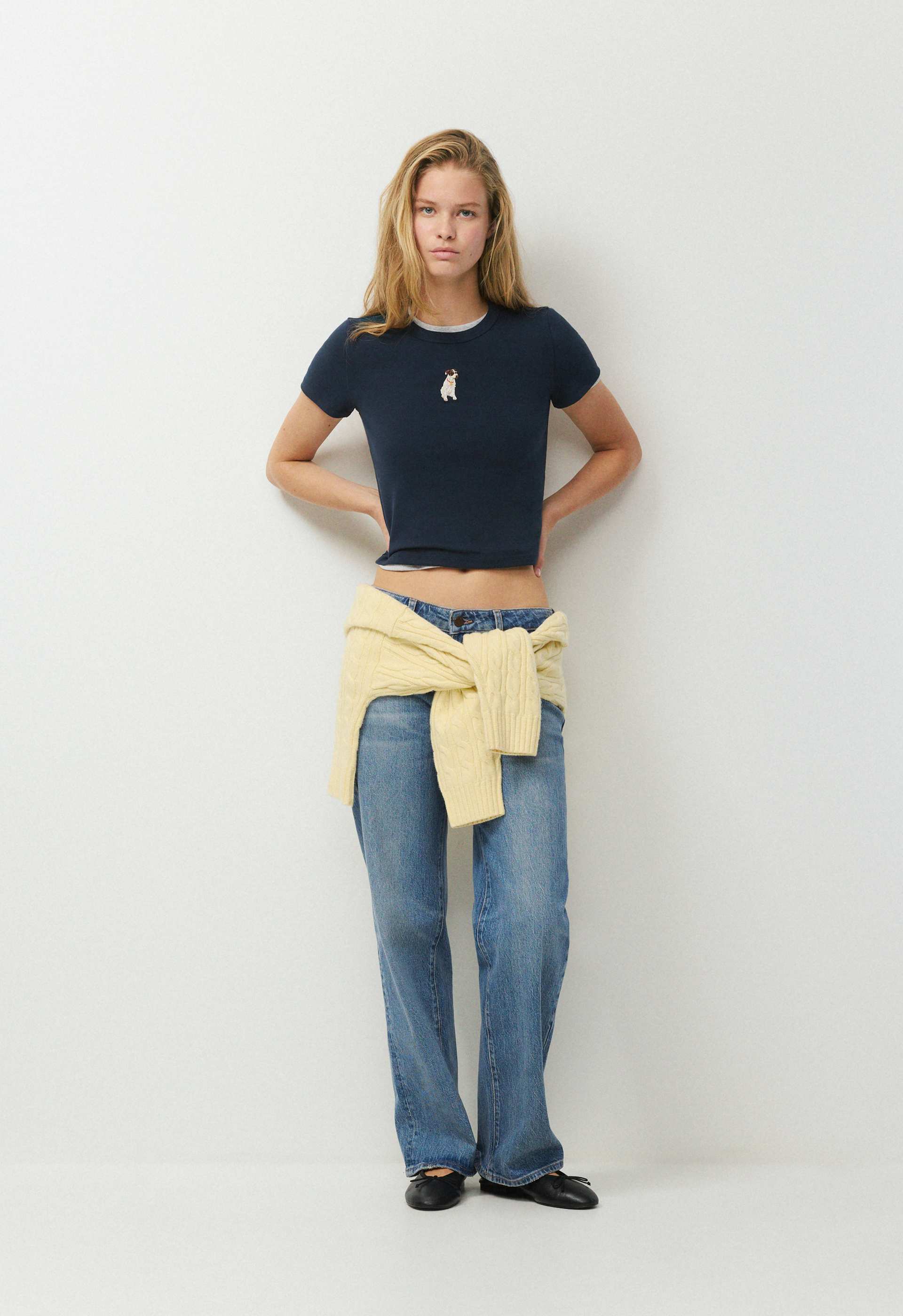 LITTLE RIBBED ICON T-SHIRT