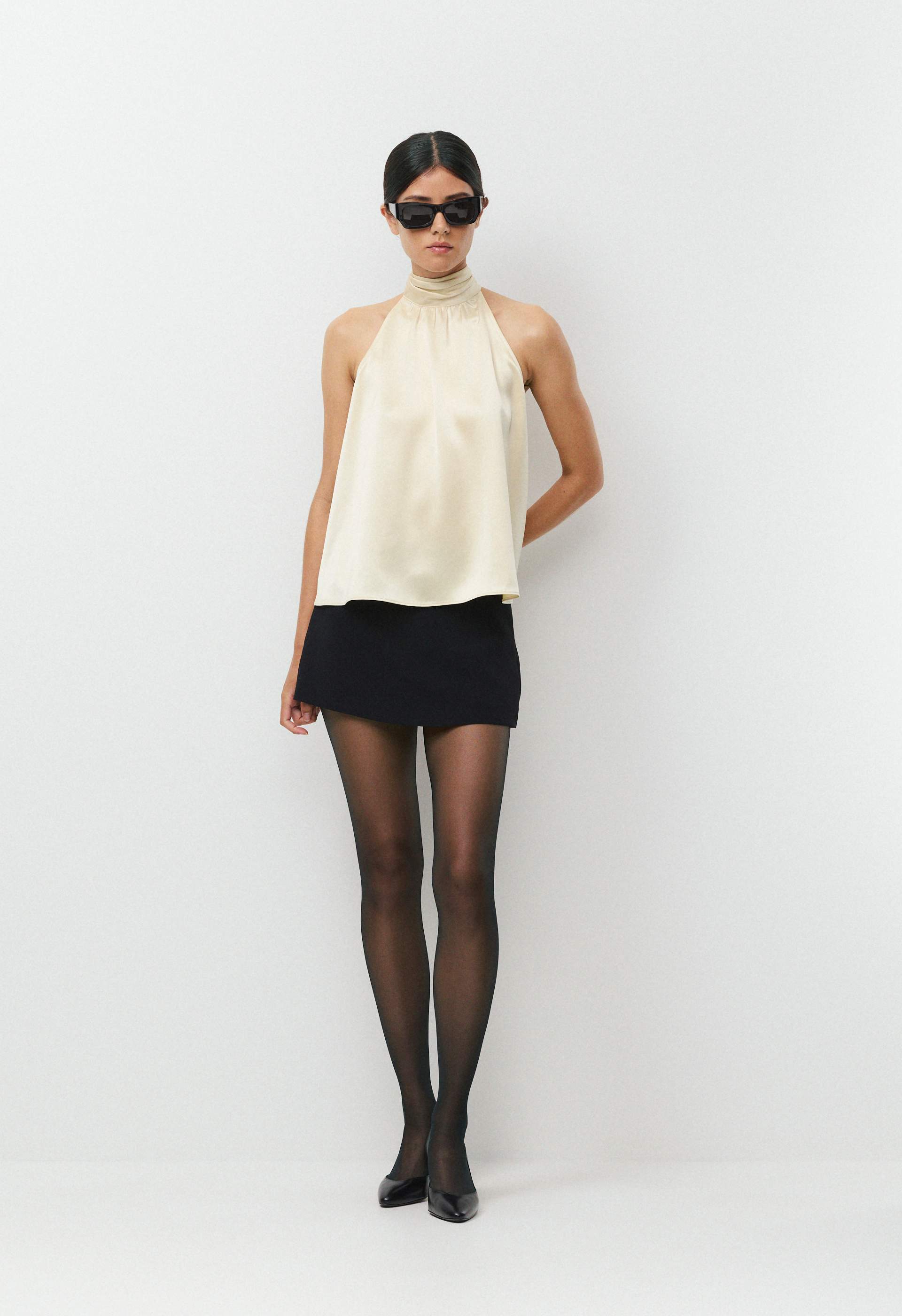 Fallaway Satin Top