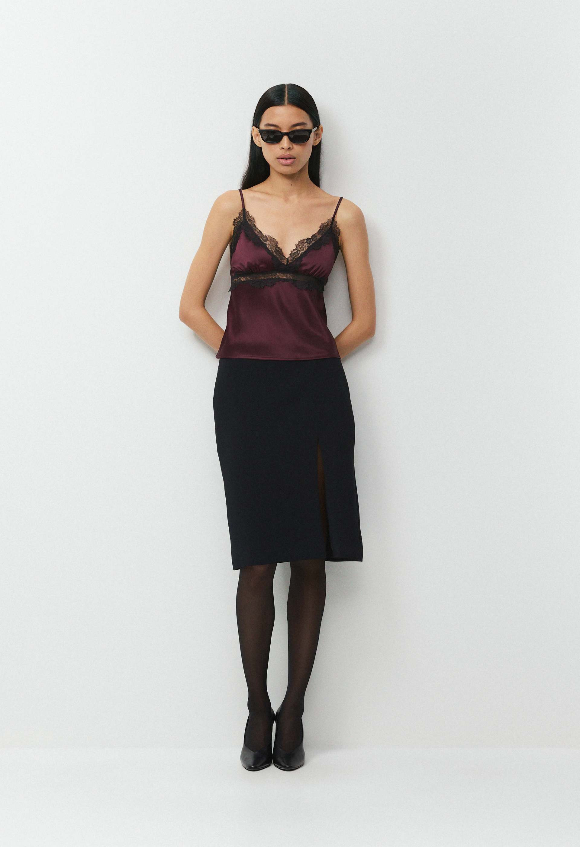 Foxtrot Satin Camisole | Aritzia US