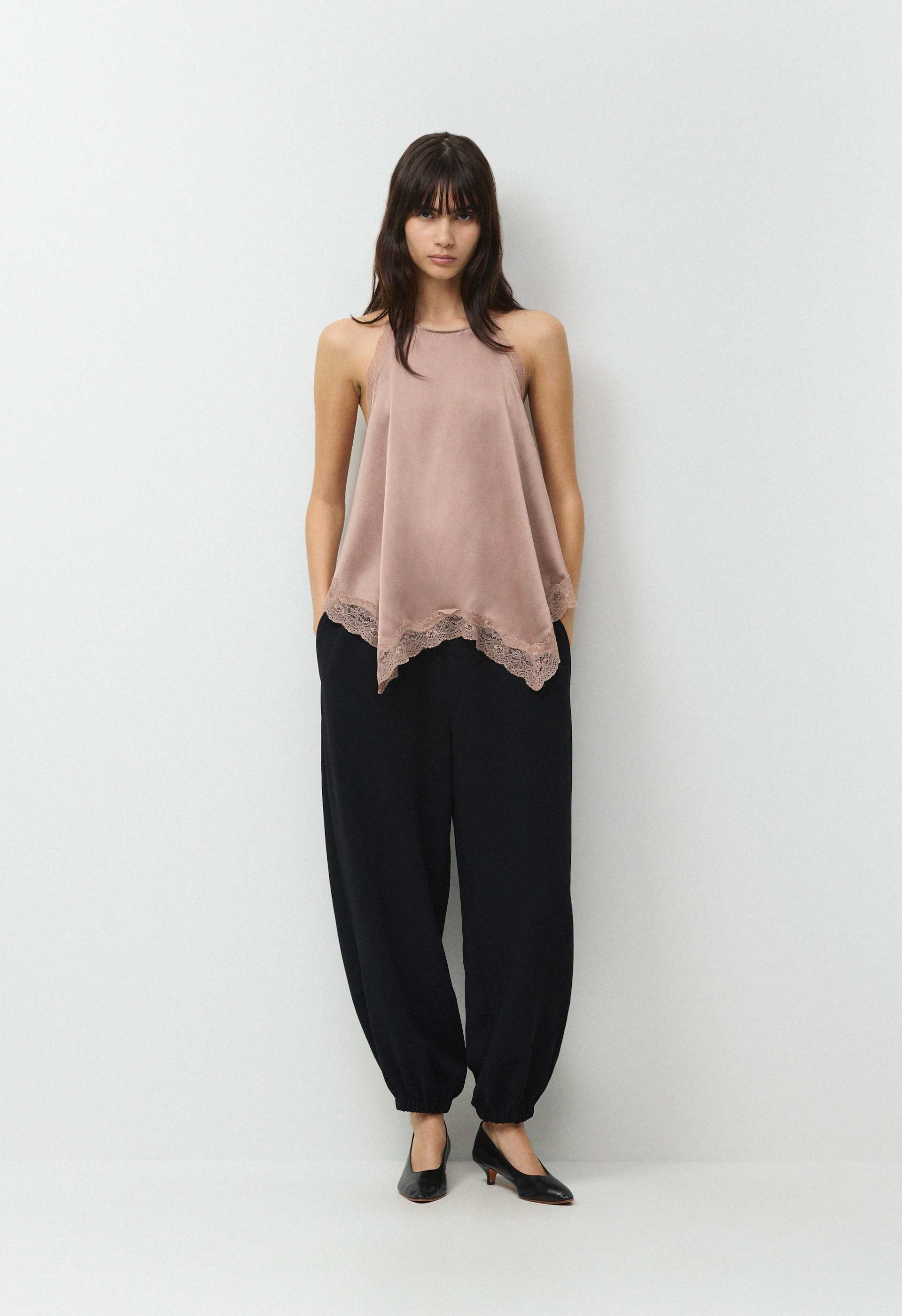 Solace Silk Halter Top