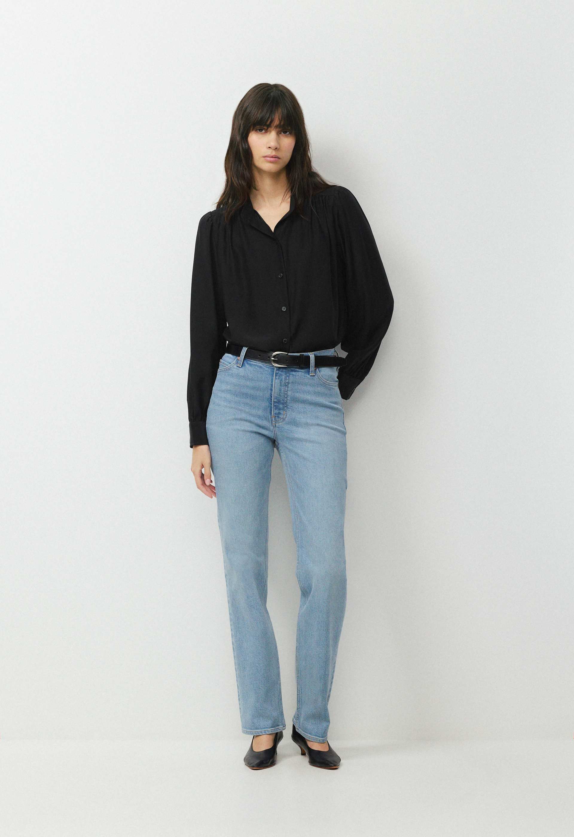 DELPHINE SILK BLOUSE