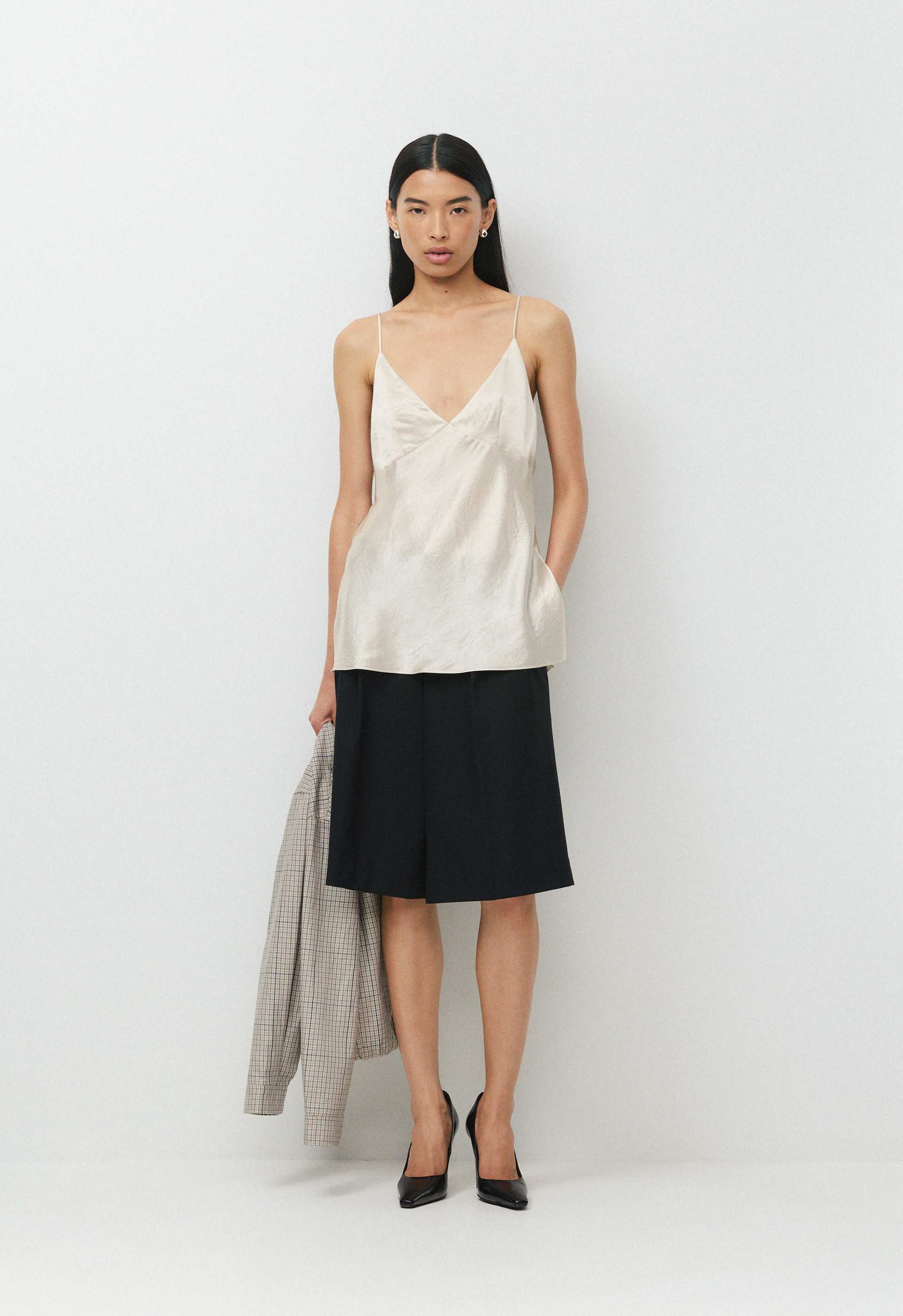 Familiar Satin Camisole