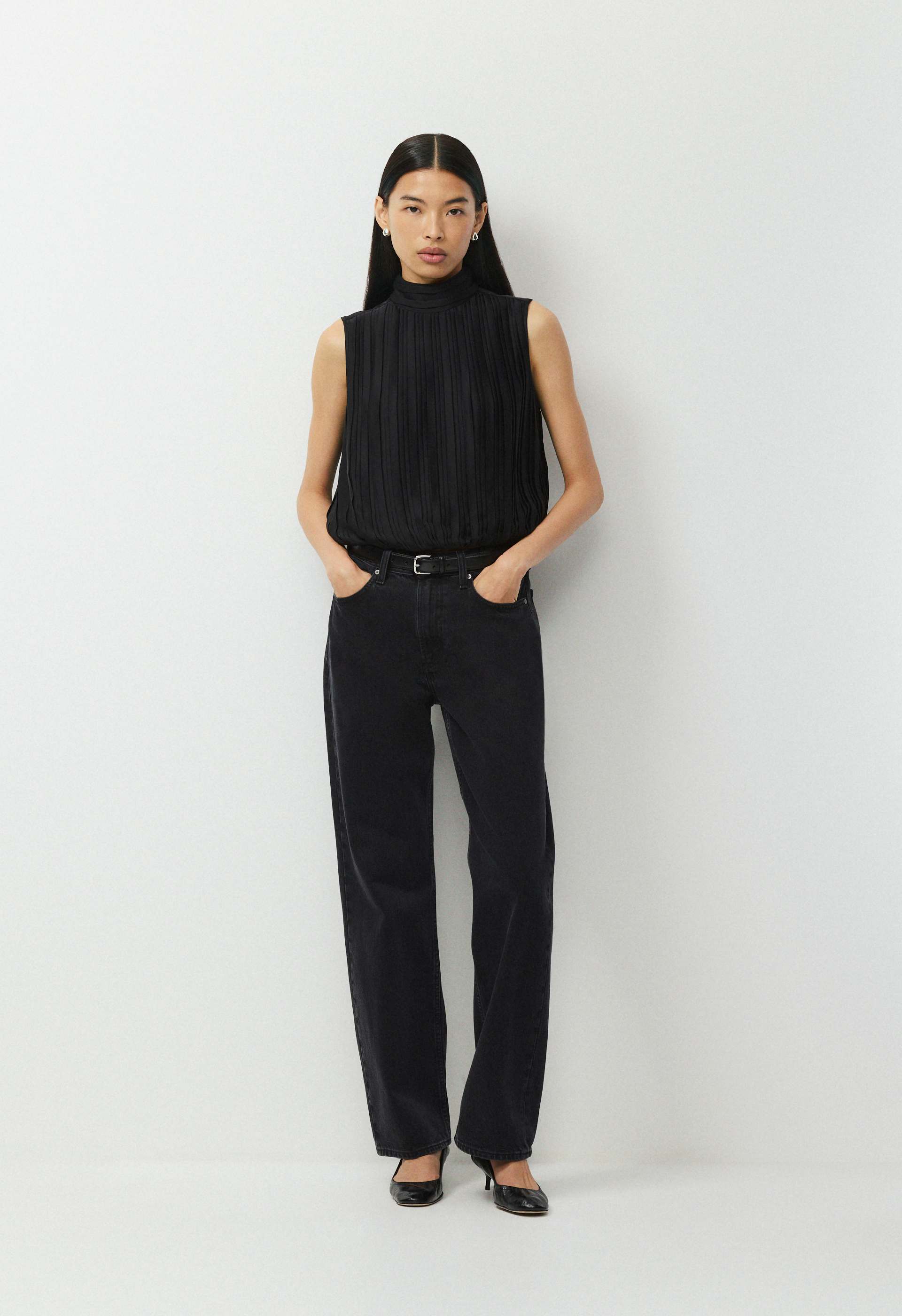 EZRA SATIN TOP
