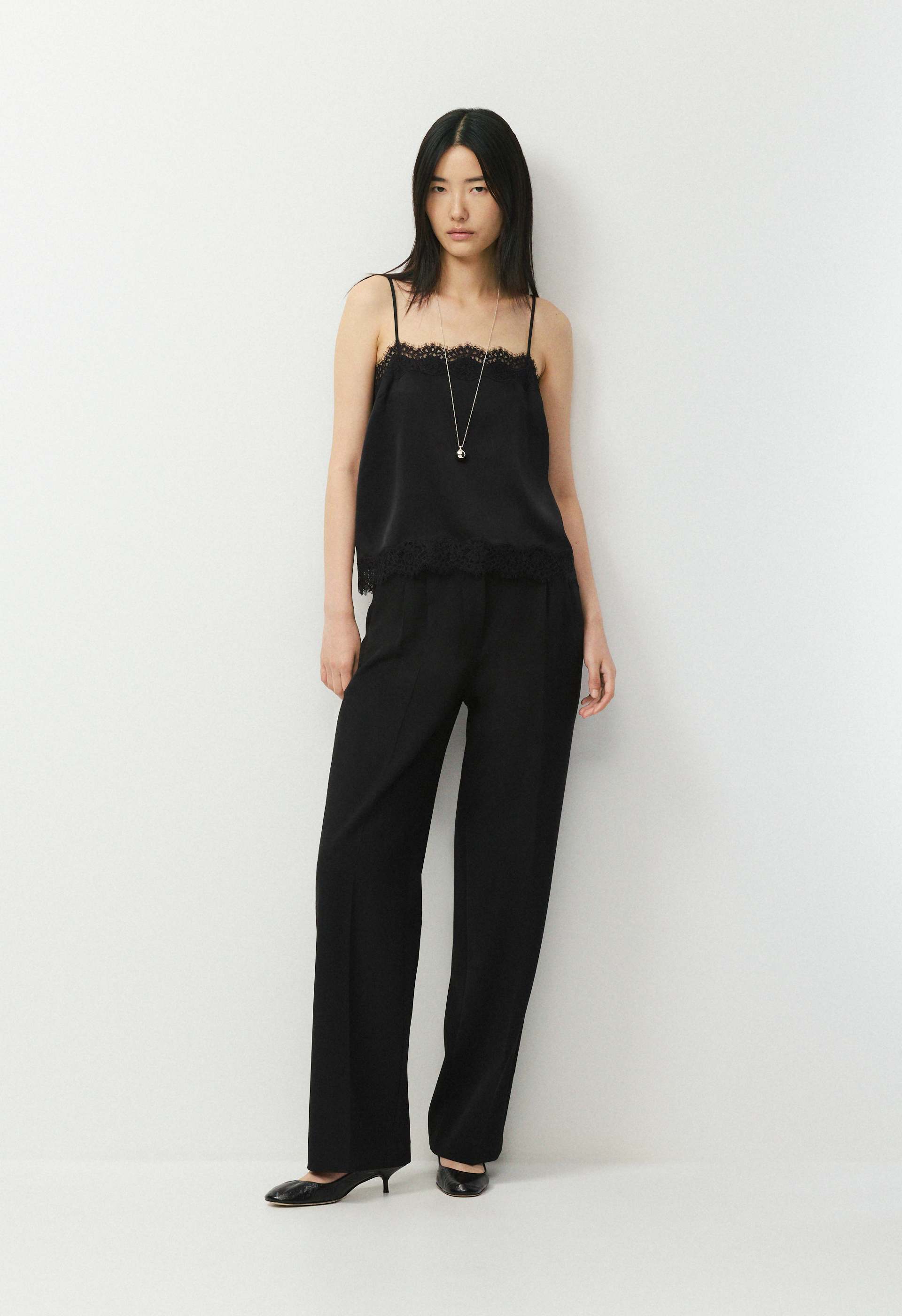 Serif Satin Waist Camisole | Aritzia US