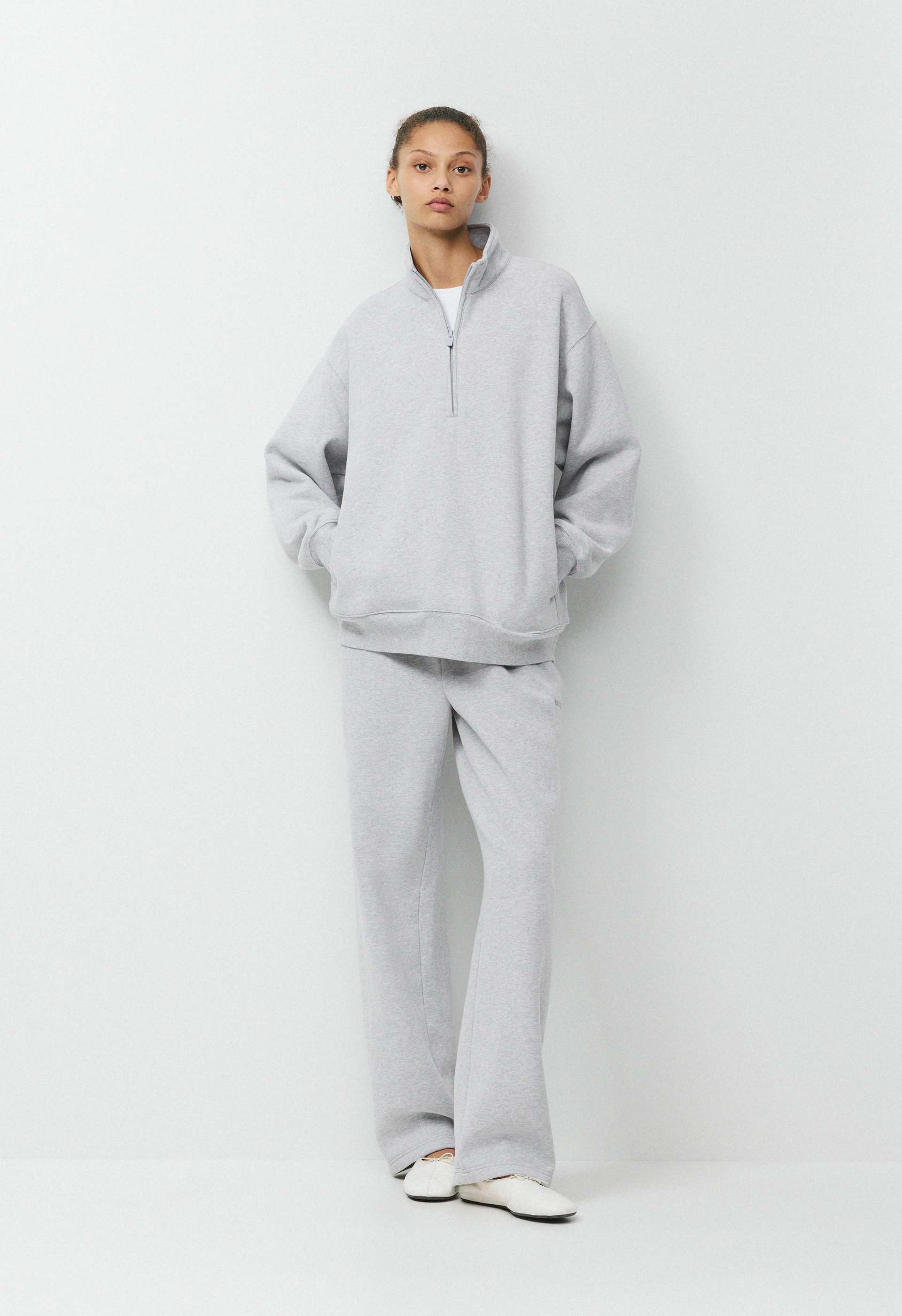 Cozy Sweatfleece Boyfriend 1/2 Zip
