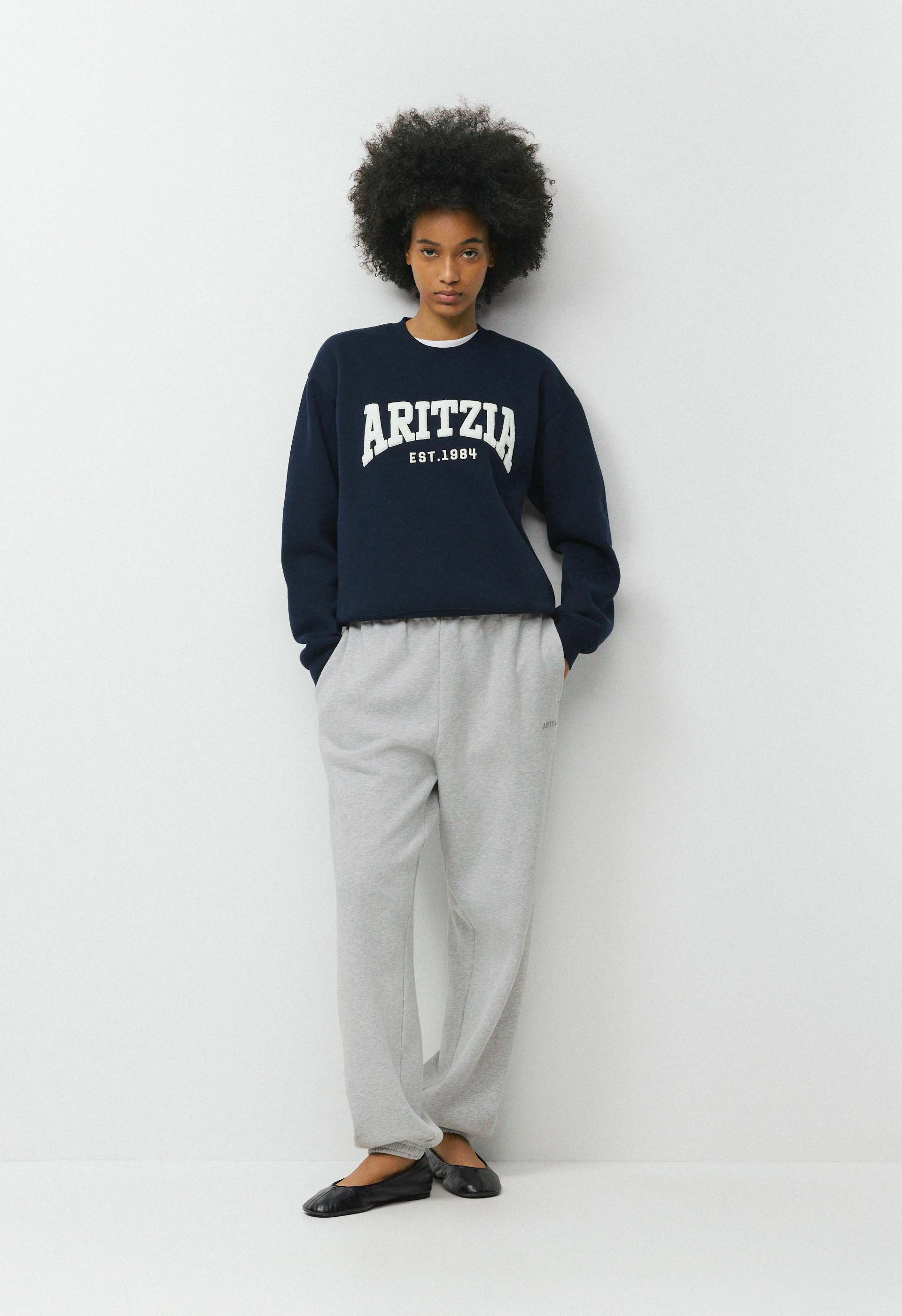 Cozy Sweatfleece Perfect Crew Sweatshirt