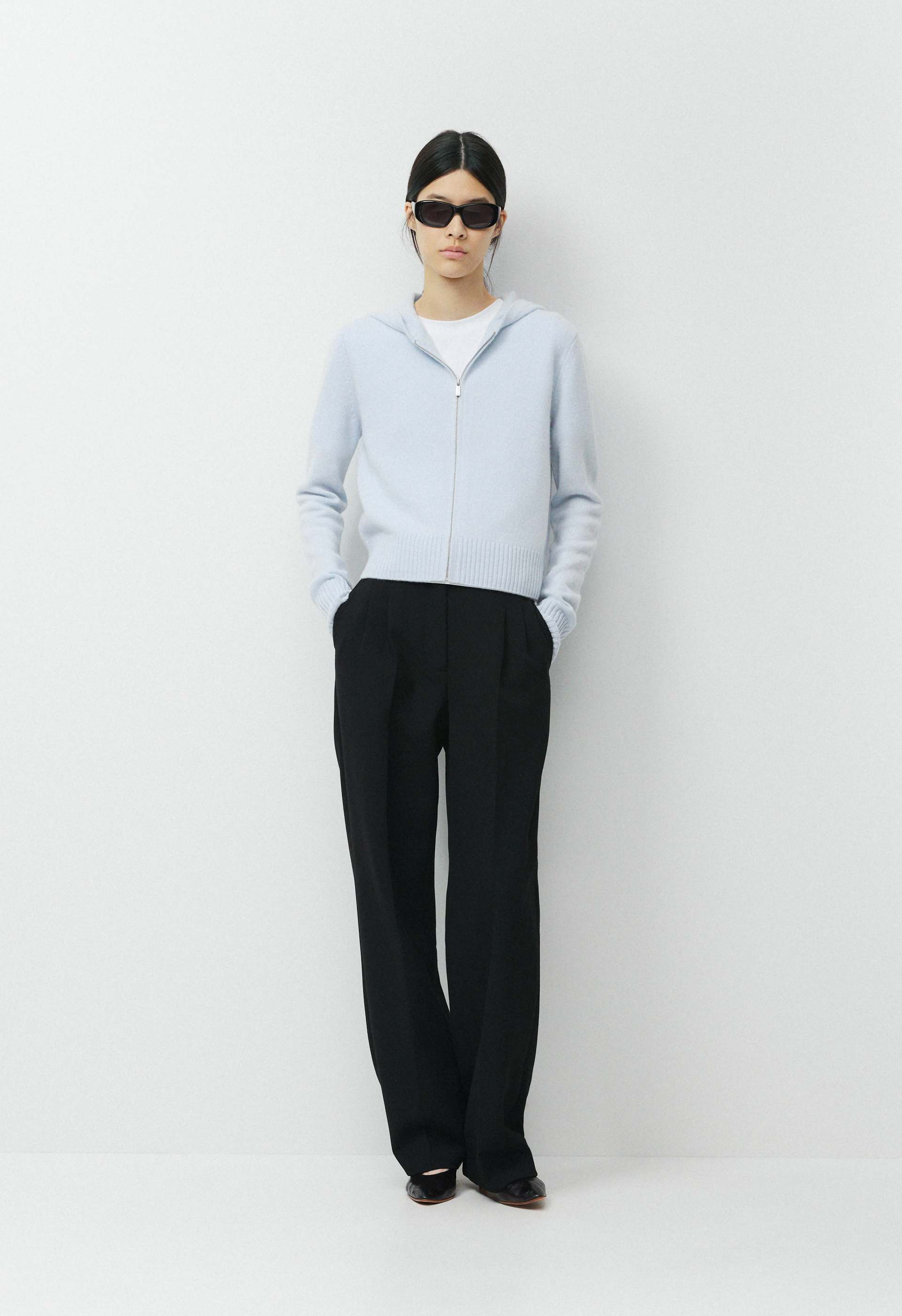 Essential Cashmere Idyllic Zip Hoodie