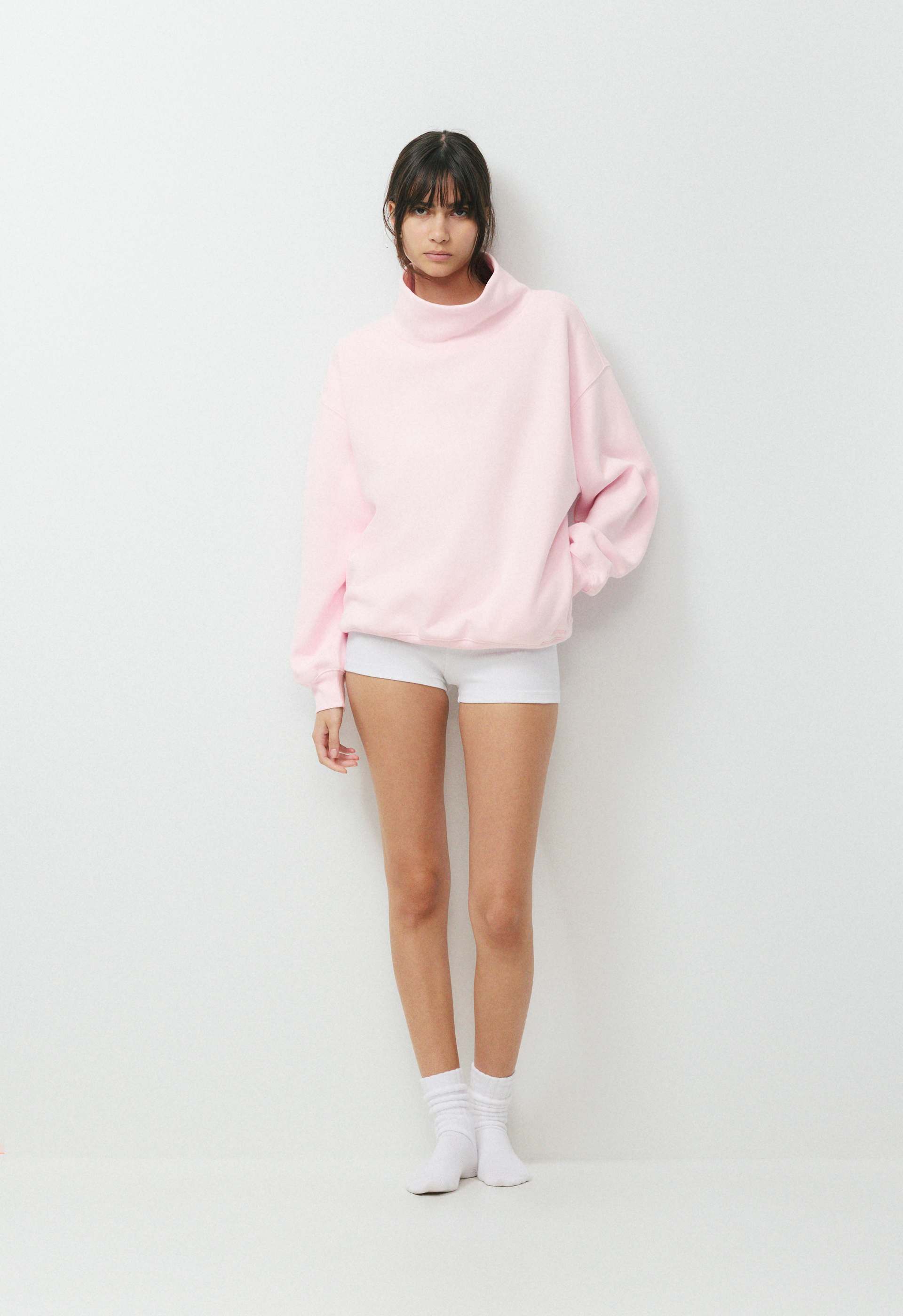 Cozy Sweatfleece Mega Funnel Neck
