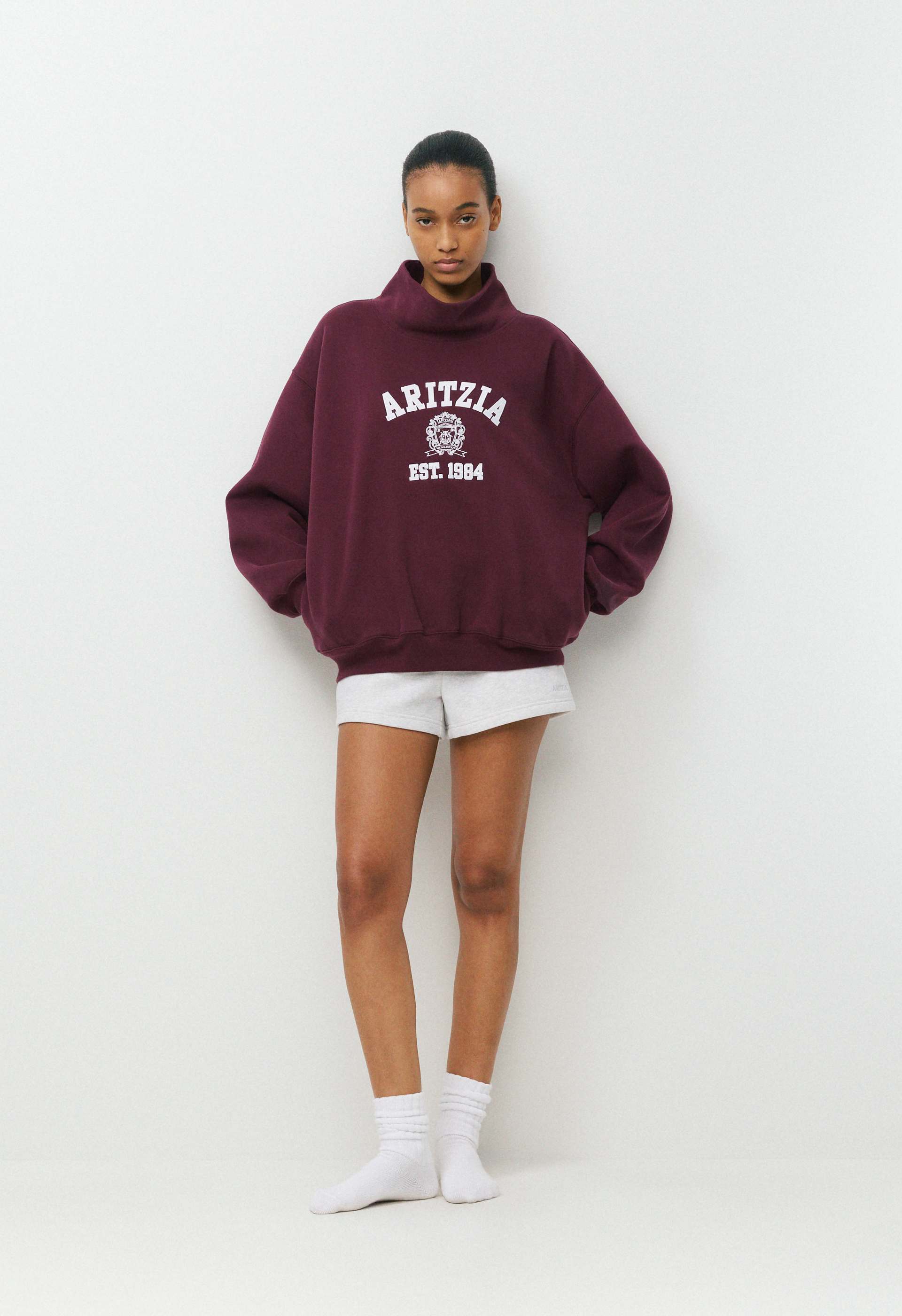 Cozy Sweatfleece Mega Funnel Neck