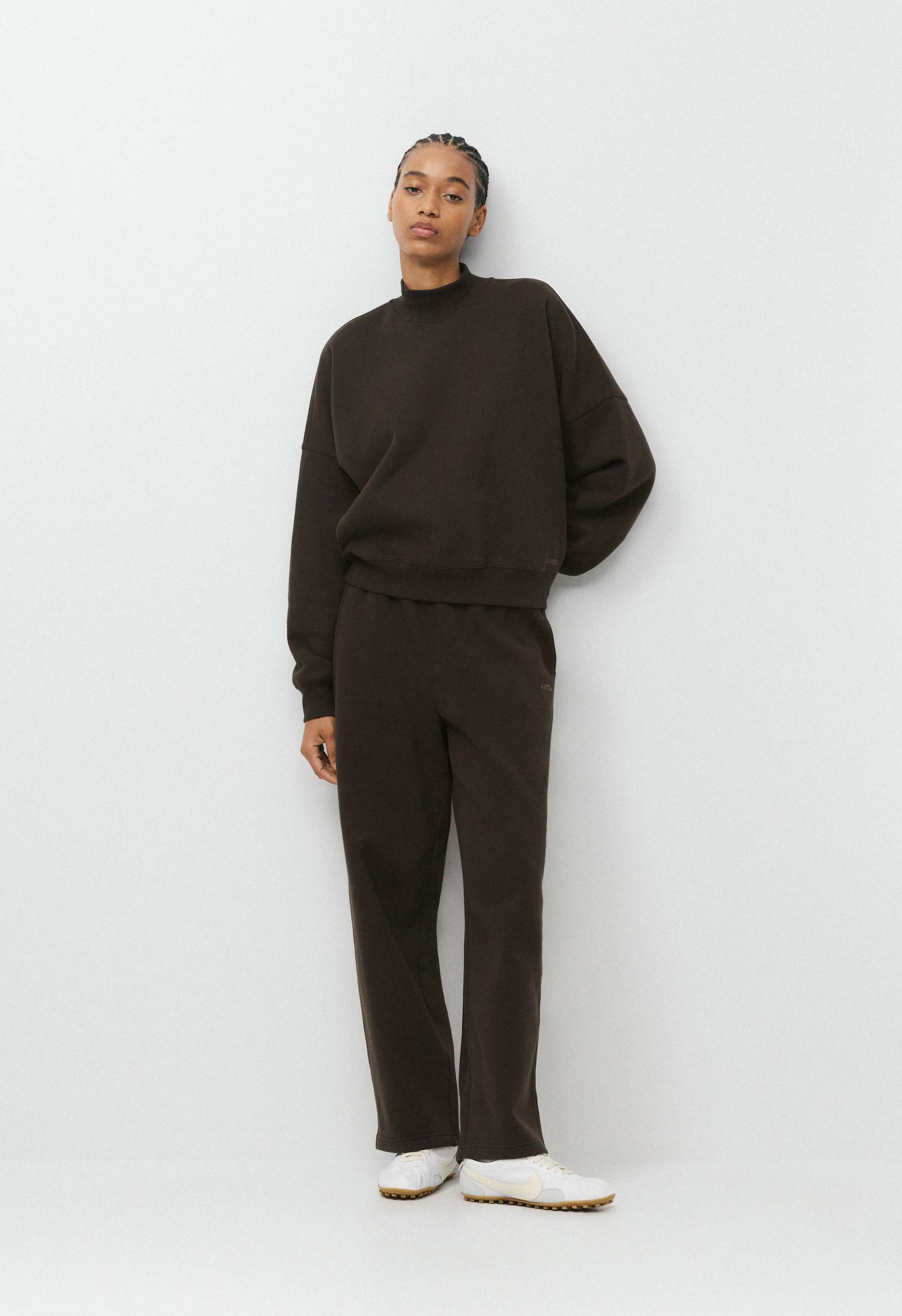 Cozy Sweatfleece Mega Mockneck | Aritzia CA