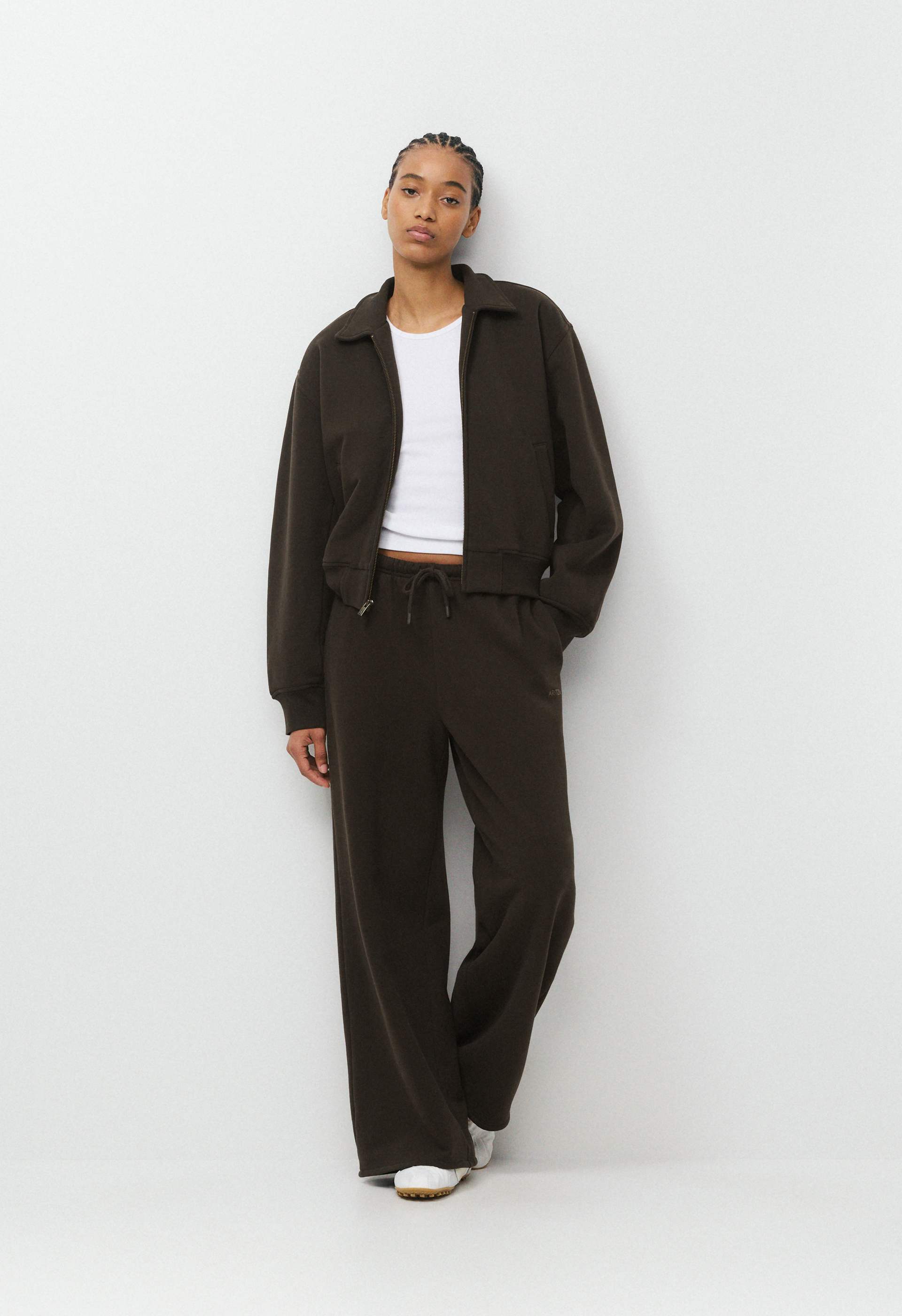 Cozy Sweatfleece Boyfriend Blouson Jacket | Aritzia US