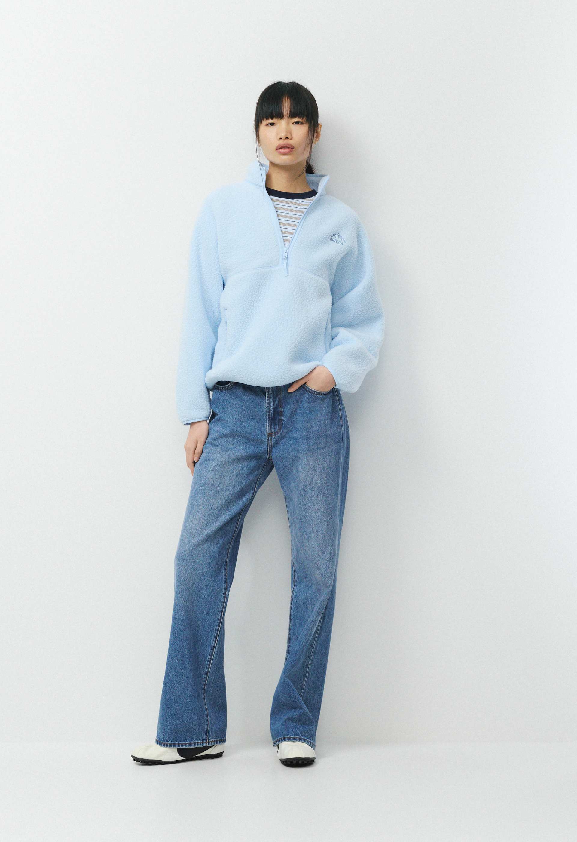 Polartec® Thermal Pro™ Highlands Hip Mockneck | Aritzia US