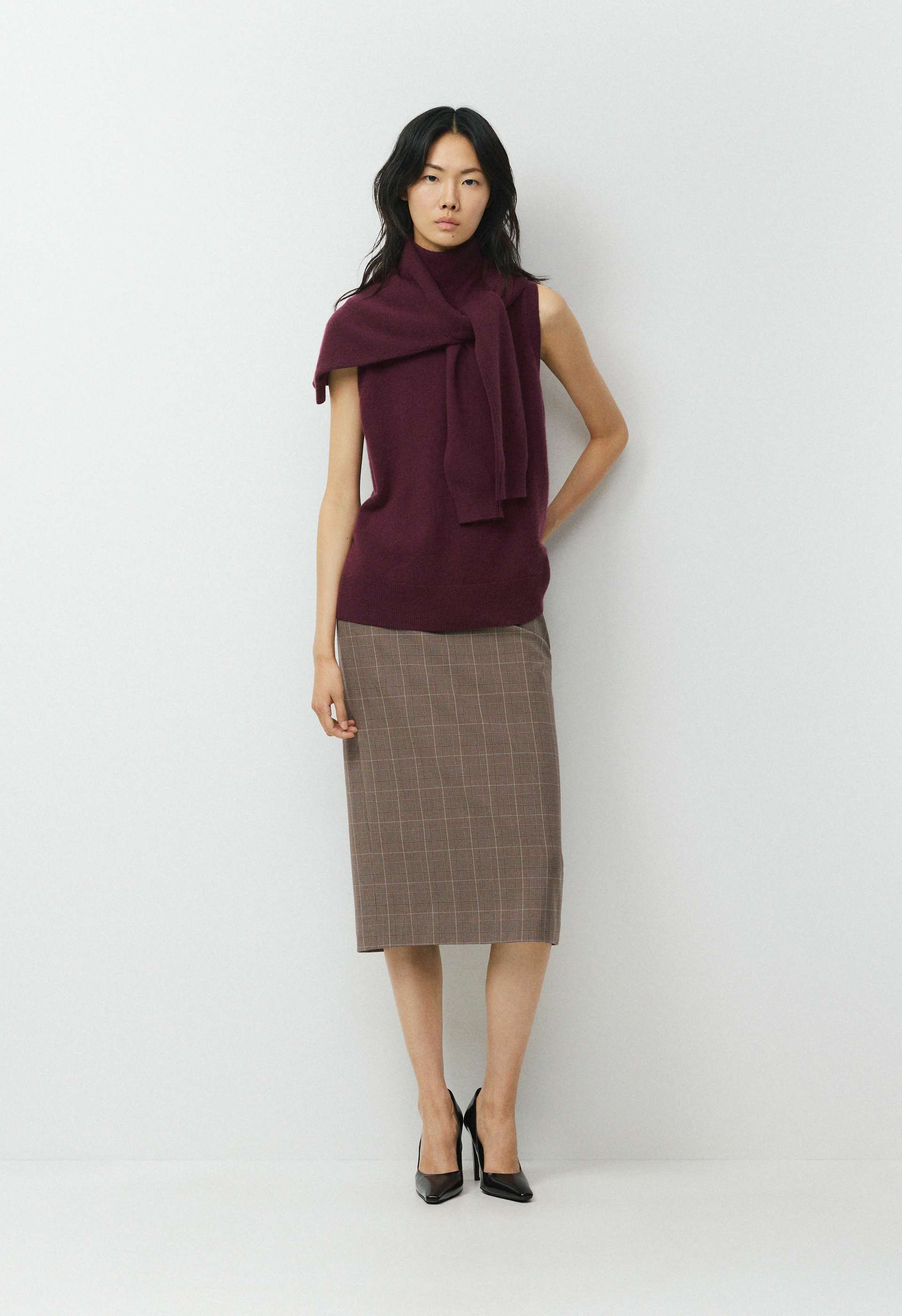 BARE CASHMERE OPUS MOCKNECK