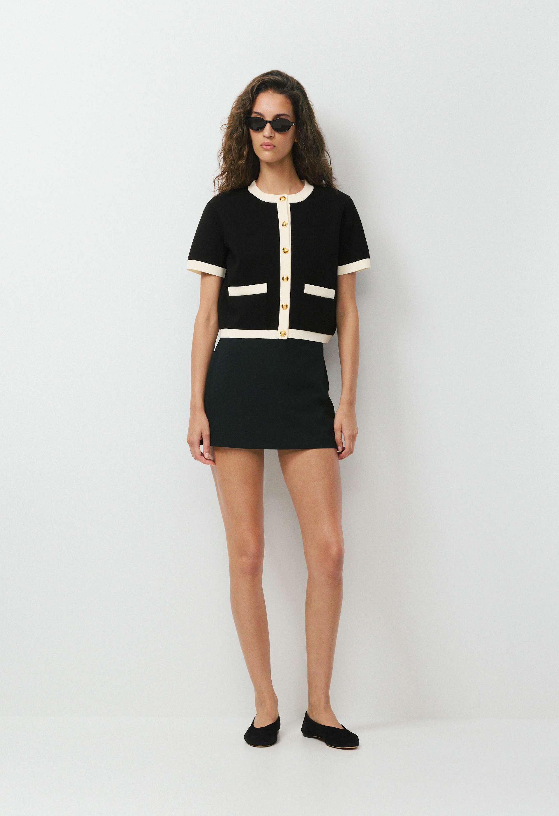 Approach Shortsleeve Cardigan - Wonder Yarn | Aritzia US