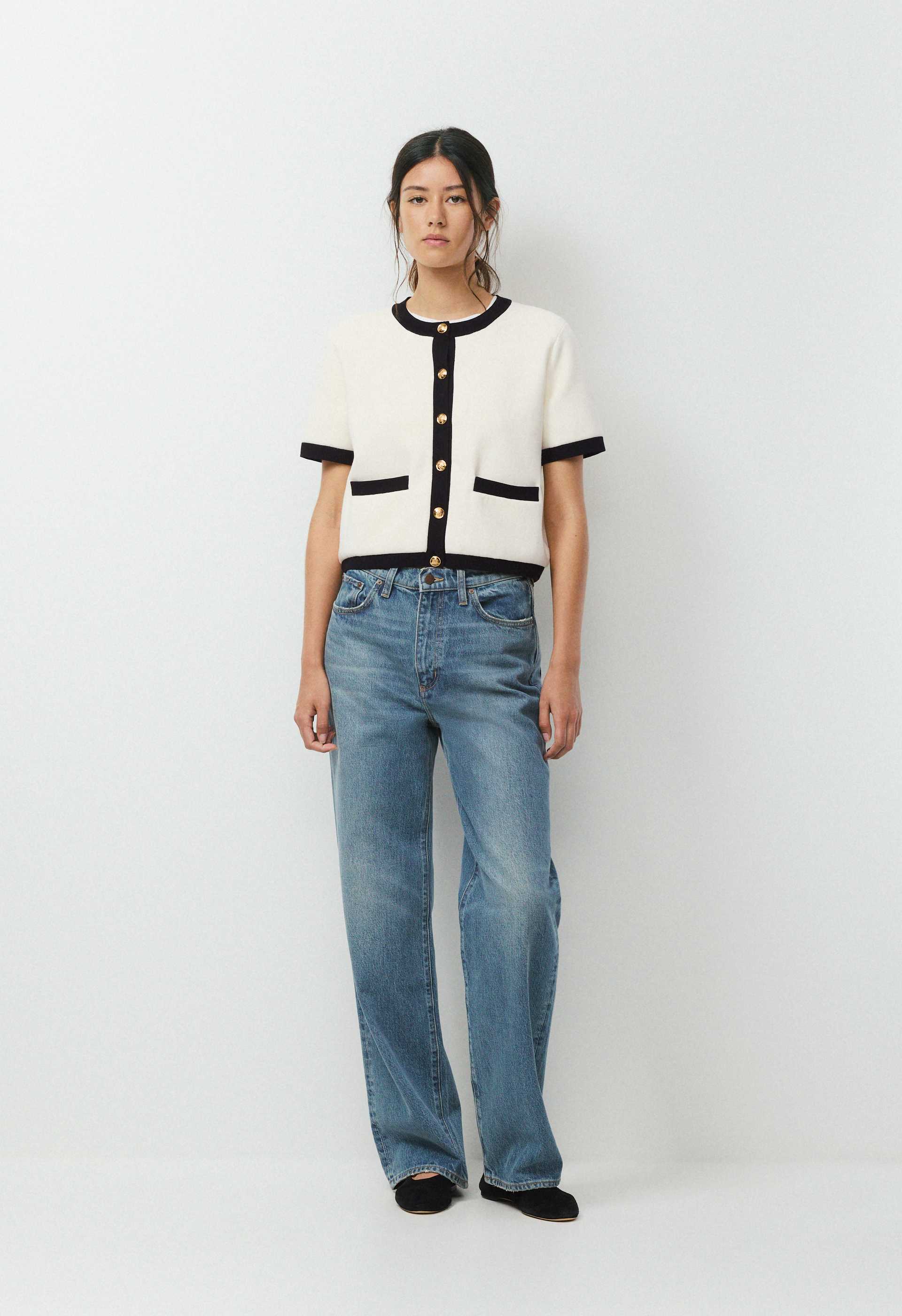 Approach Shortsleeve Cardigan - Wonder Yarn | Aritzia CA