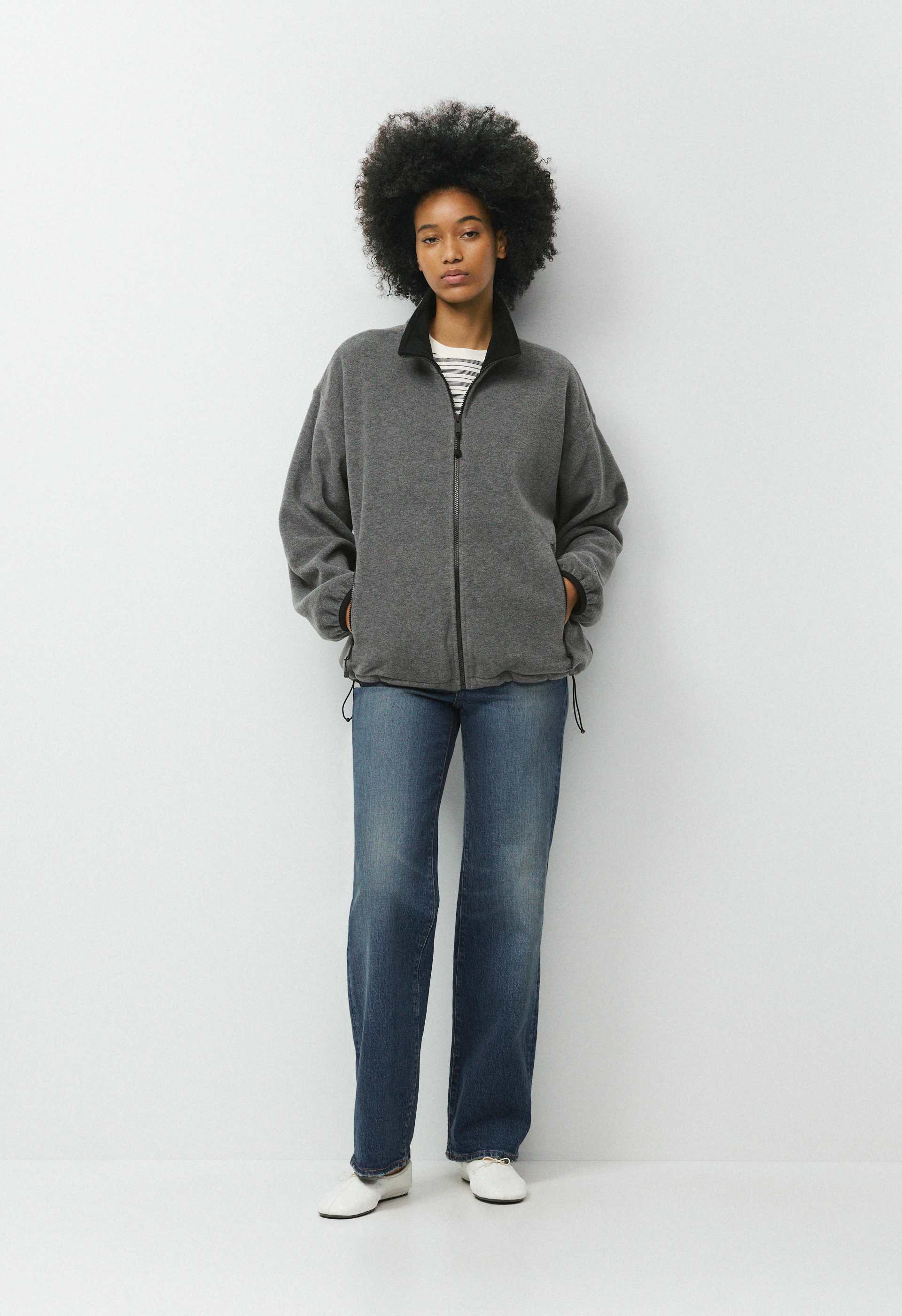 Outlook Zip Mockneck | Aritzia CA