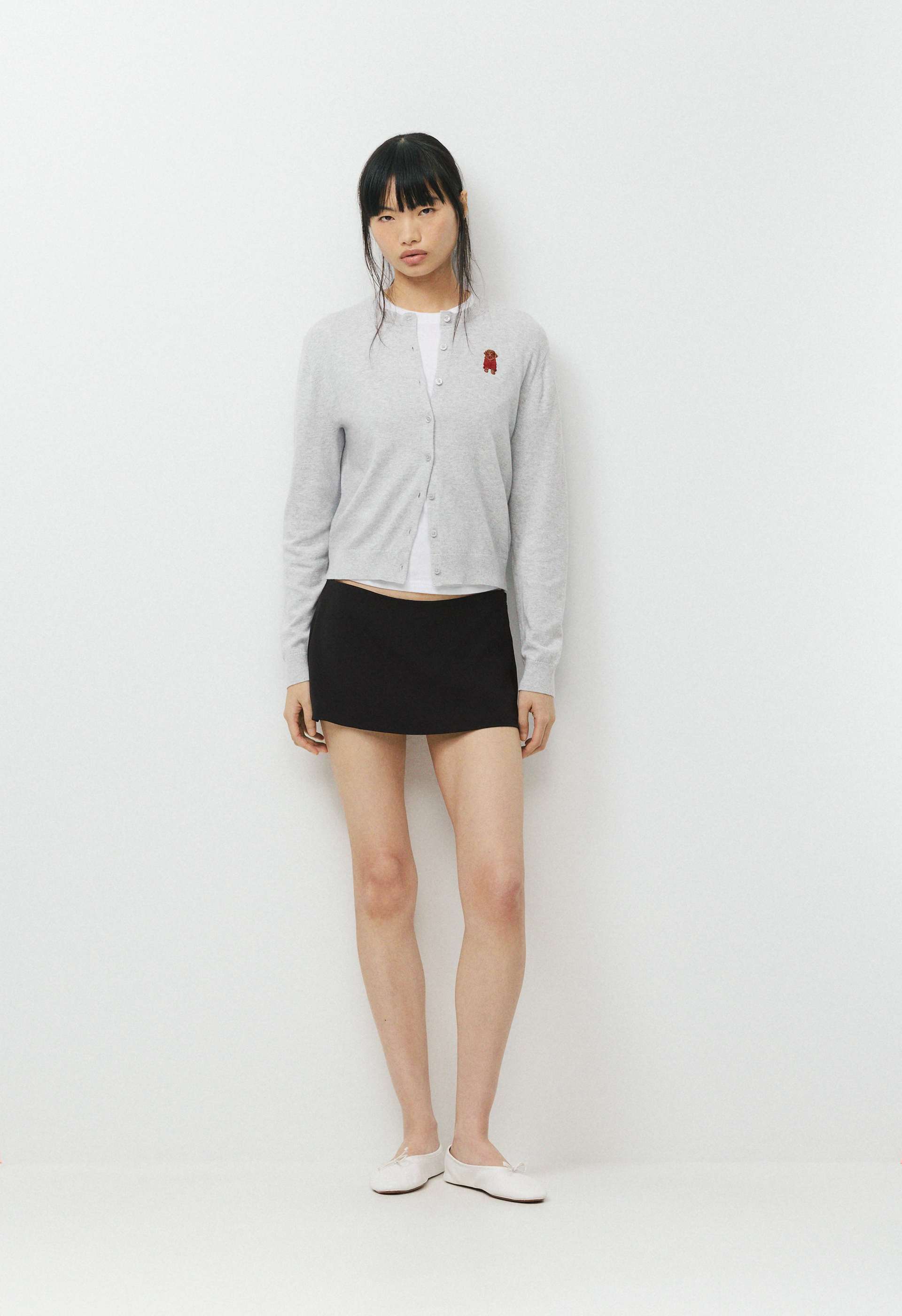 COTTON CHARM™ NOTEWORTHY ICON CARDIGAN