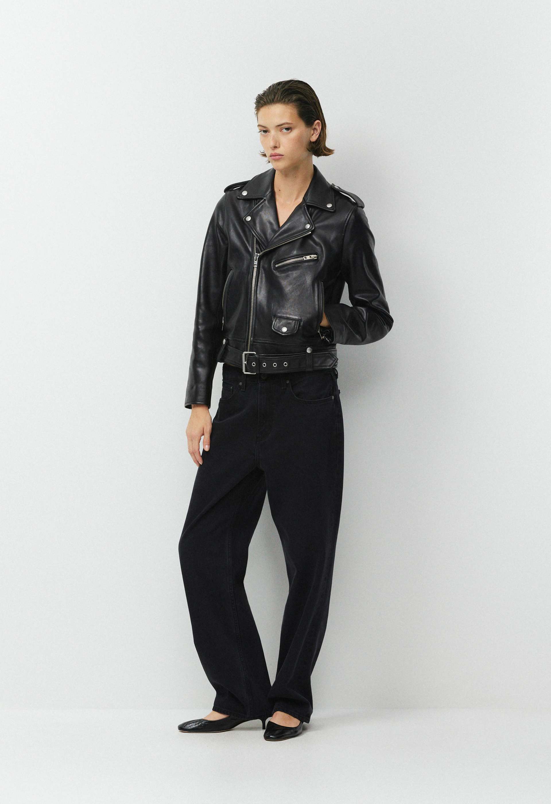 Testino Biker Jacket - Leather