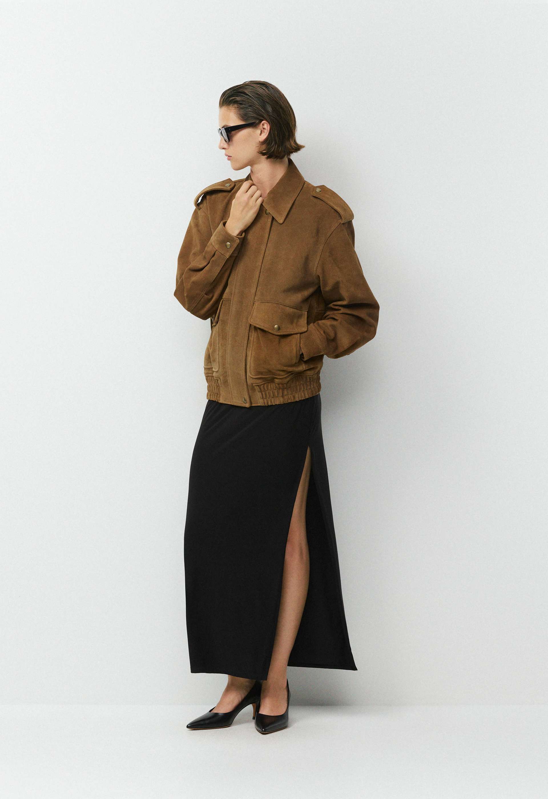 Nadine Jacket - Suede