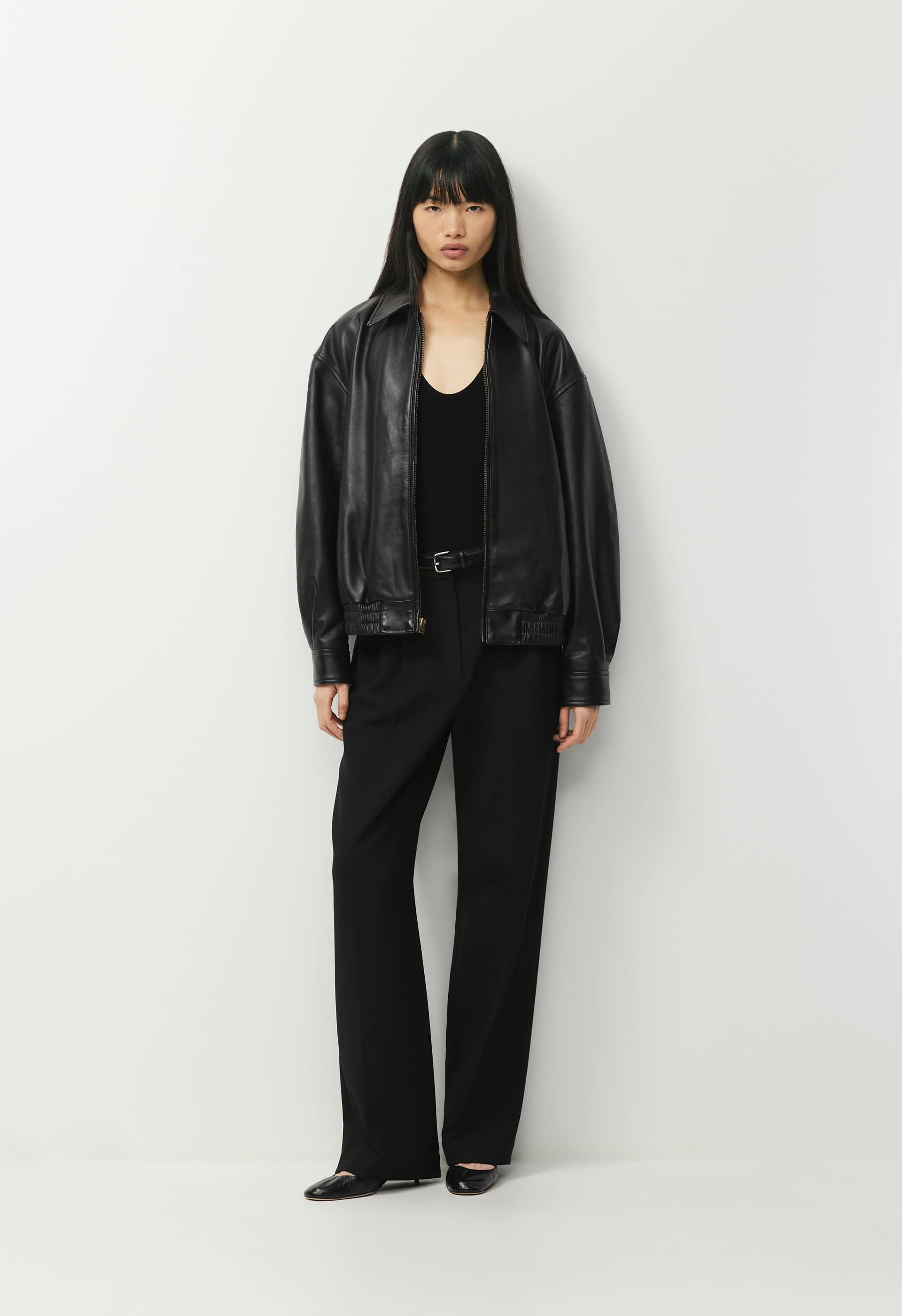 New Jones Bomber - Leather