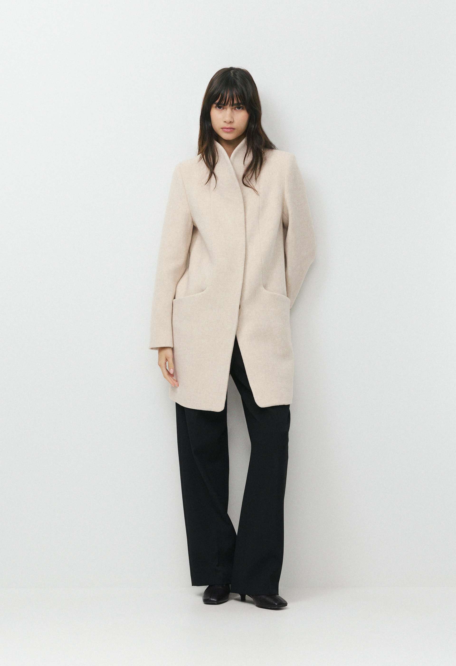 The Cocoon Coat - Luxe Wool Cashmere
