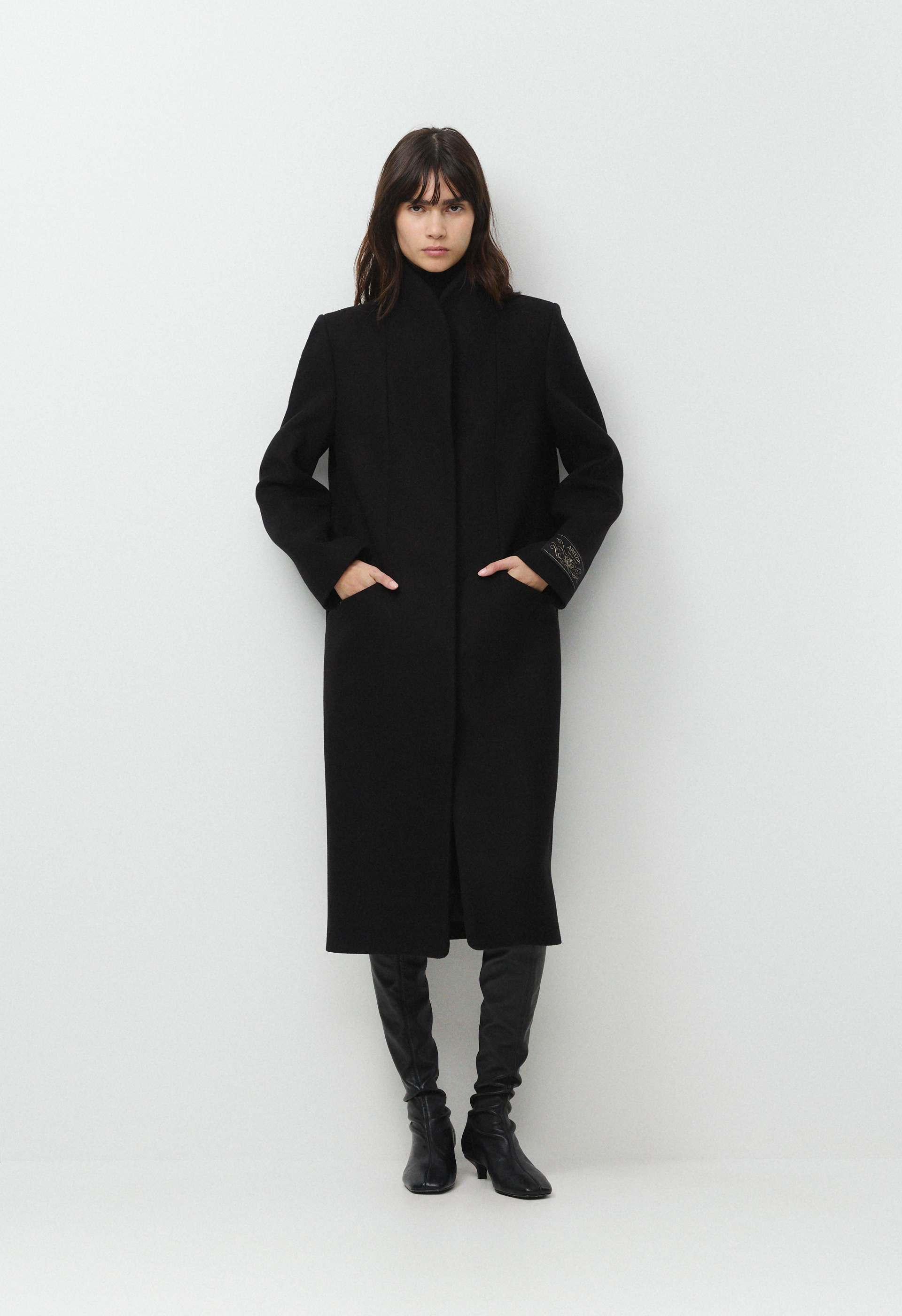 The Cocoon Long Coat - Luxe Wool Cashmere