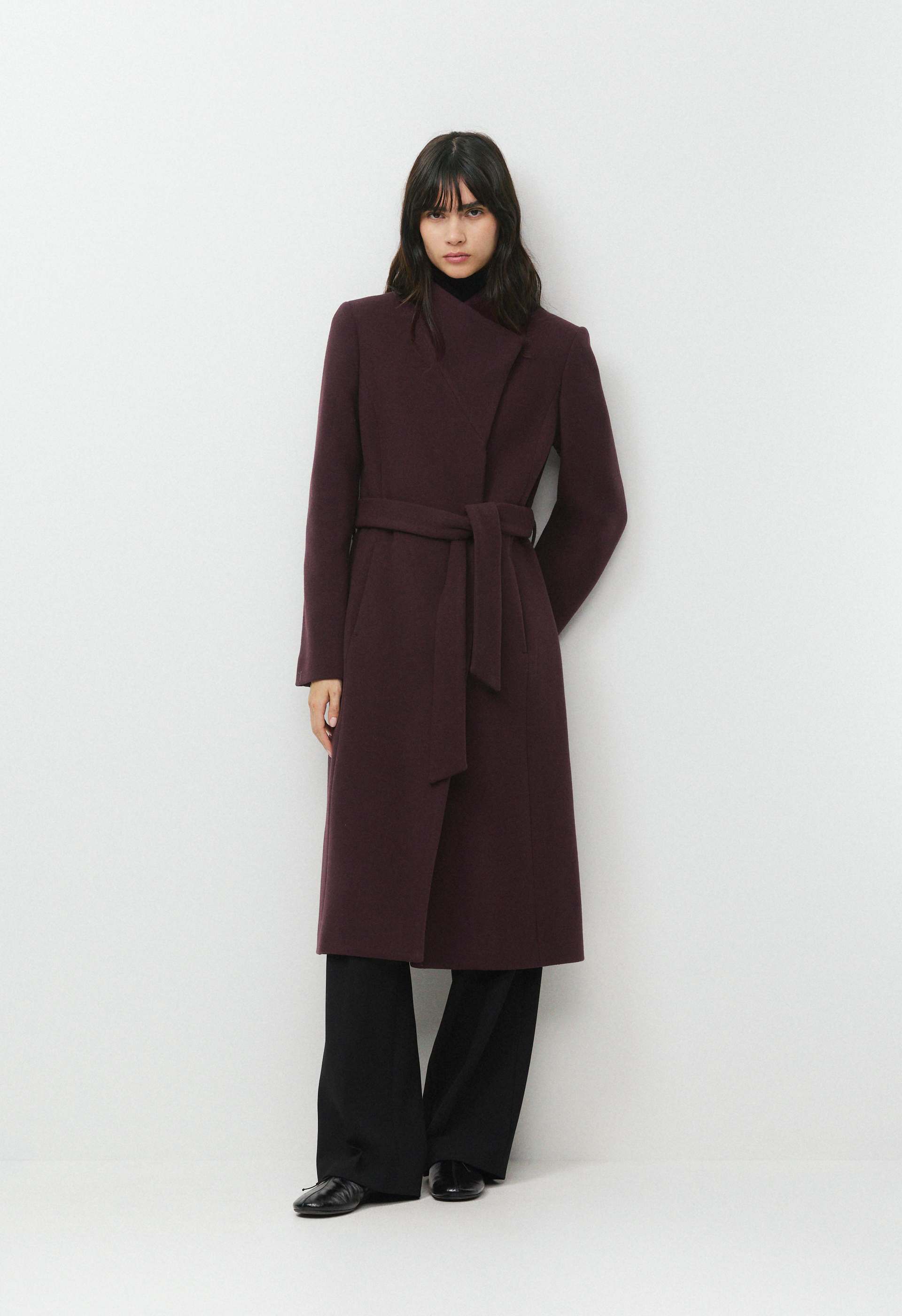 The Connor Long Coat - Soft Wool Cashmere
