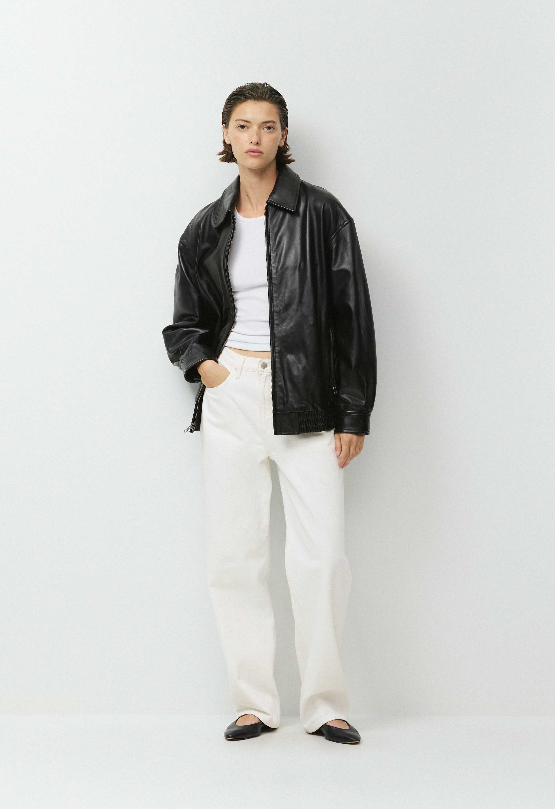 Jones Bomber - Leather
