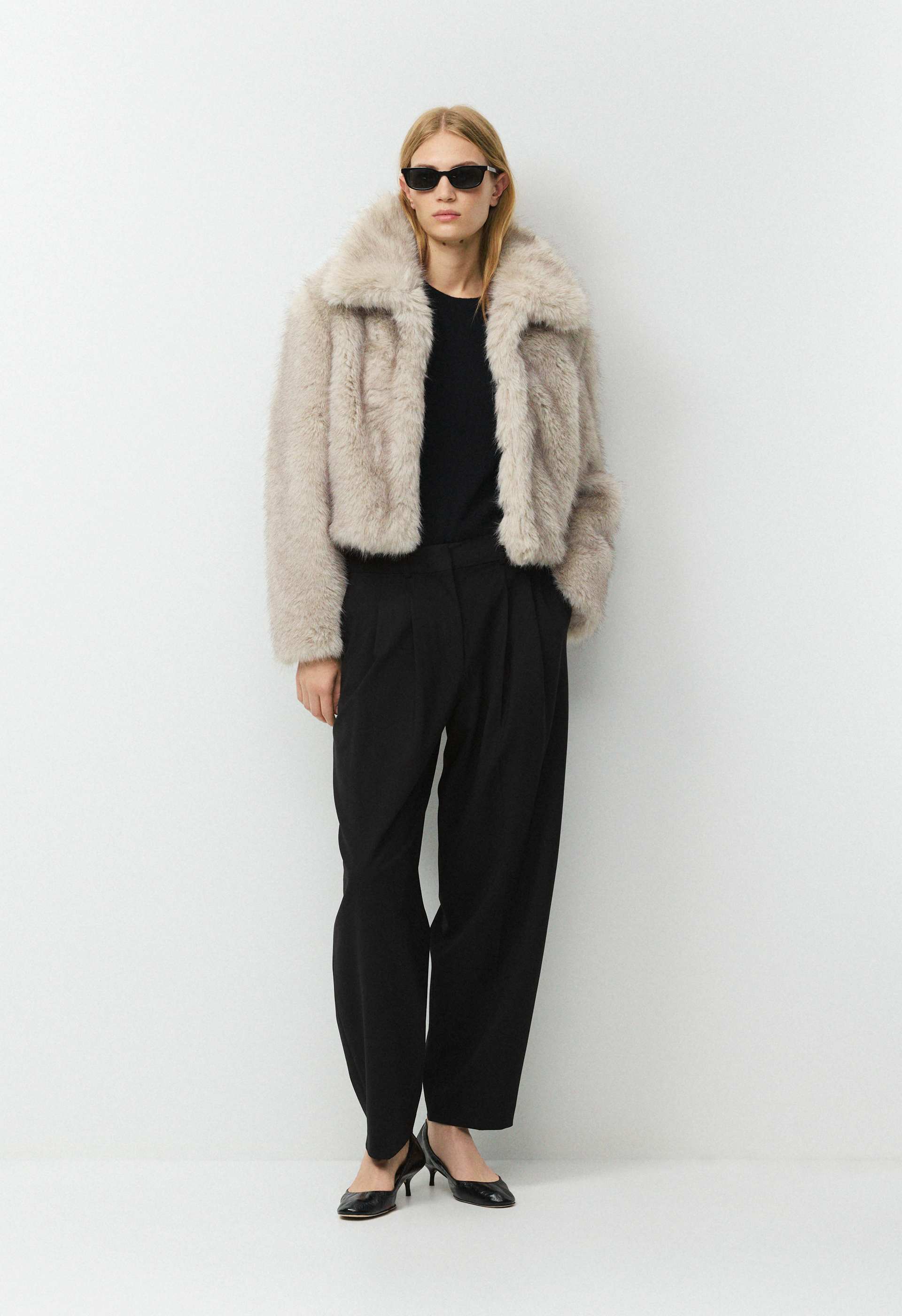 Chamonix Coat - Arctic Faux Fur